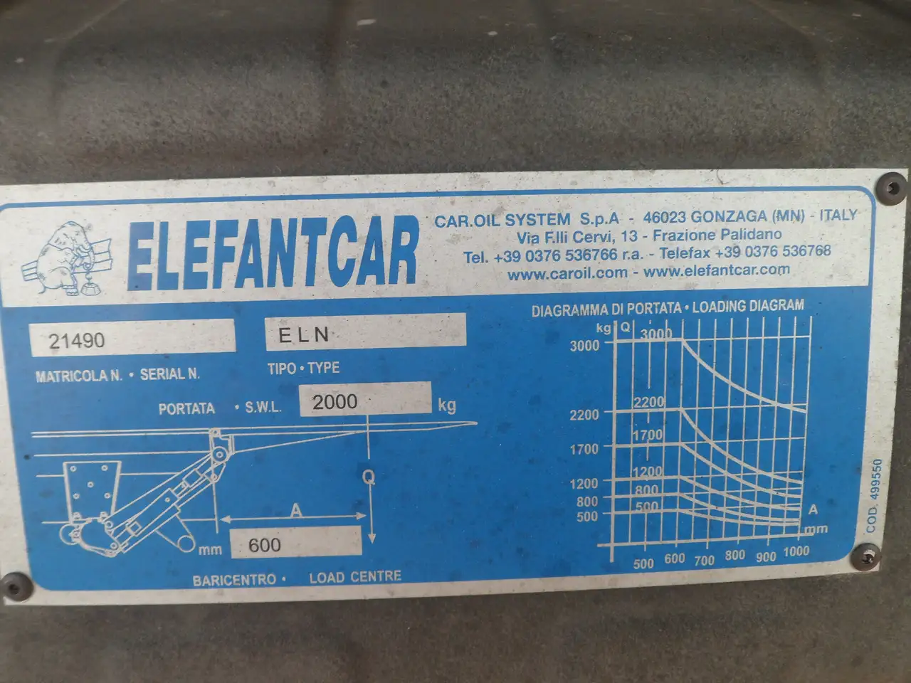 Iveco eurocargo 80e15 furgonatura con pedana, foto 5