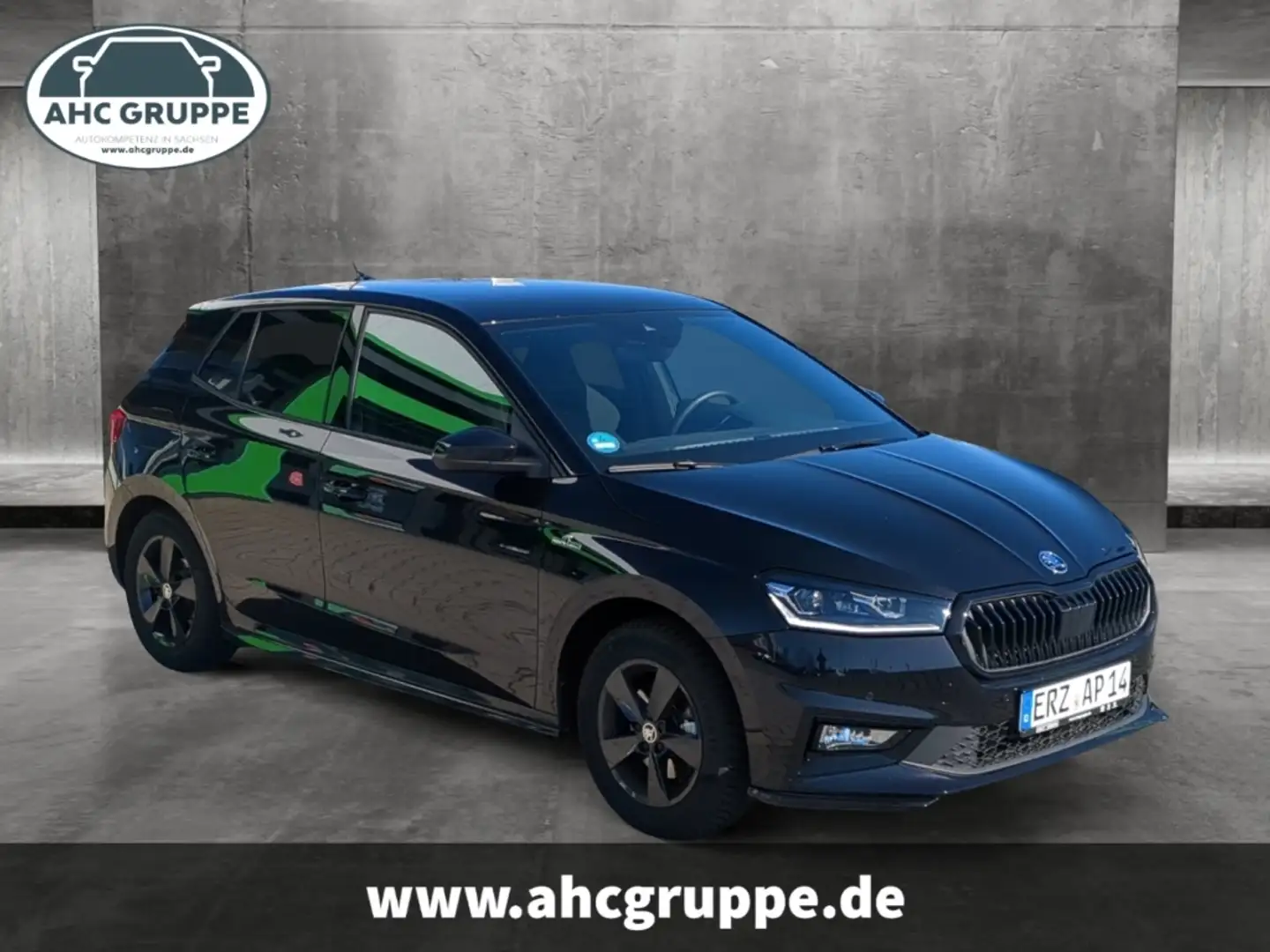 Skoda Fabia 1.5 TSI 110kW Monte Carlo 7-Gang-DSG, Navi, Fahrer Schwarz - 2