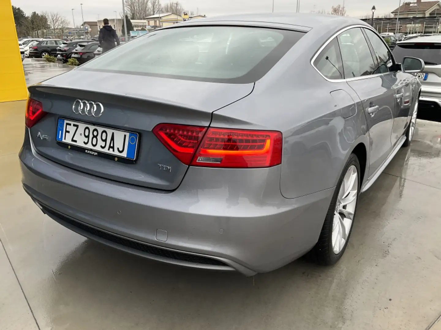 Audi A5 SPB 2.0 TDI 190 CV clean diesel multitronic Advanc Argento - 2
