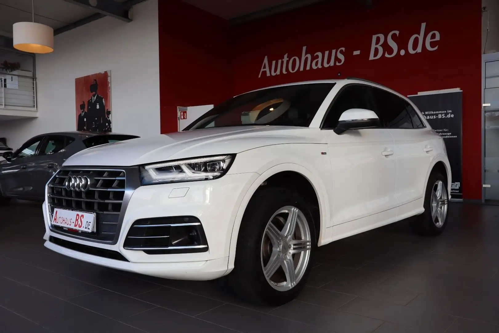 Audi Q5 40 TDI quattro S tronicNaviMATRIX,Pano,S-Line Weiß - 1
