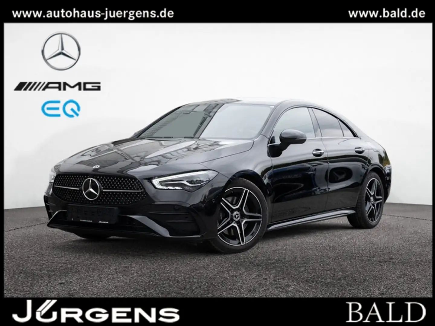 Mercedes-Benz CLA 200 Coupé AMG-Sport/LED/Cam/Night/AHK/Distr Schwarz - 2