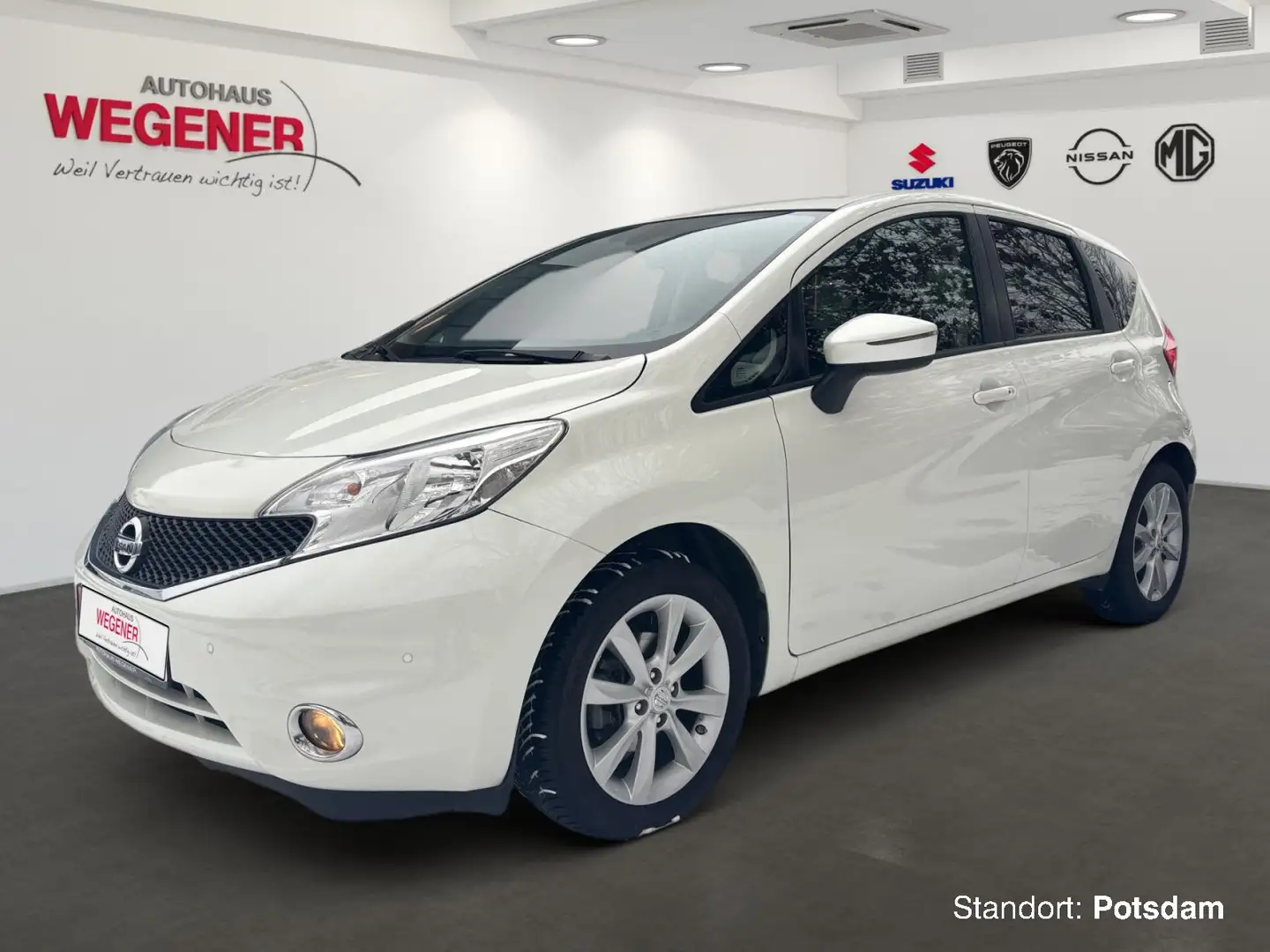 Nissan Note NOTE 1.2 DIG-S CVT ACENTA NAVI SHZ STHZ Weiß - 1