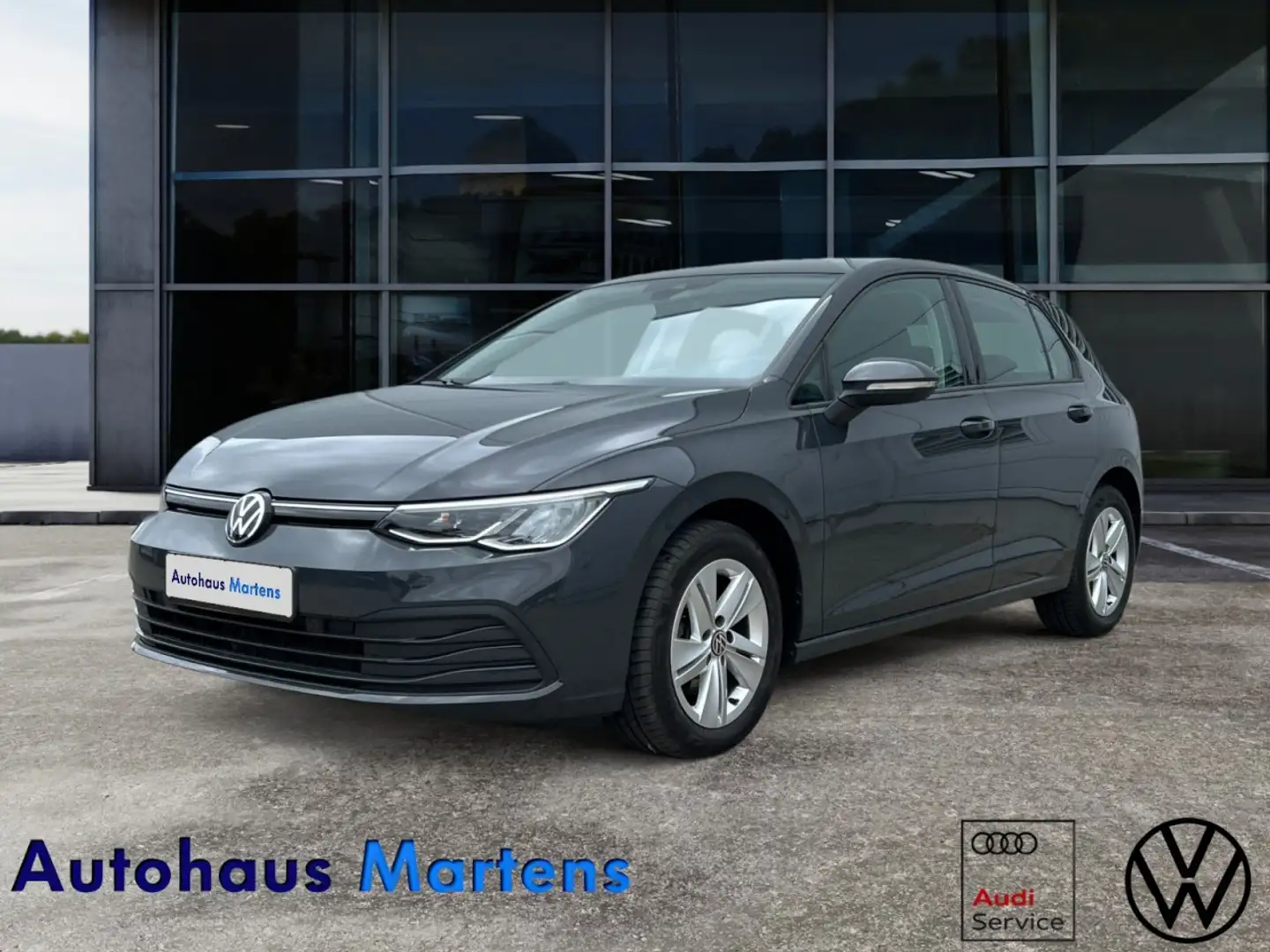 Volkswagen Golf VIII 2.0 TDI Life (EURO 6d) Klima Navi Gris - 1