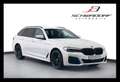 BMW 540 i xDrive Touring M Sport STHZ ACC AHK 1.Hand Blanc - thumbnail 1