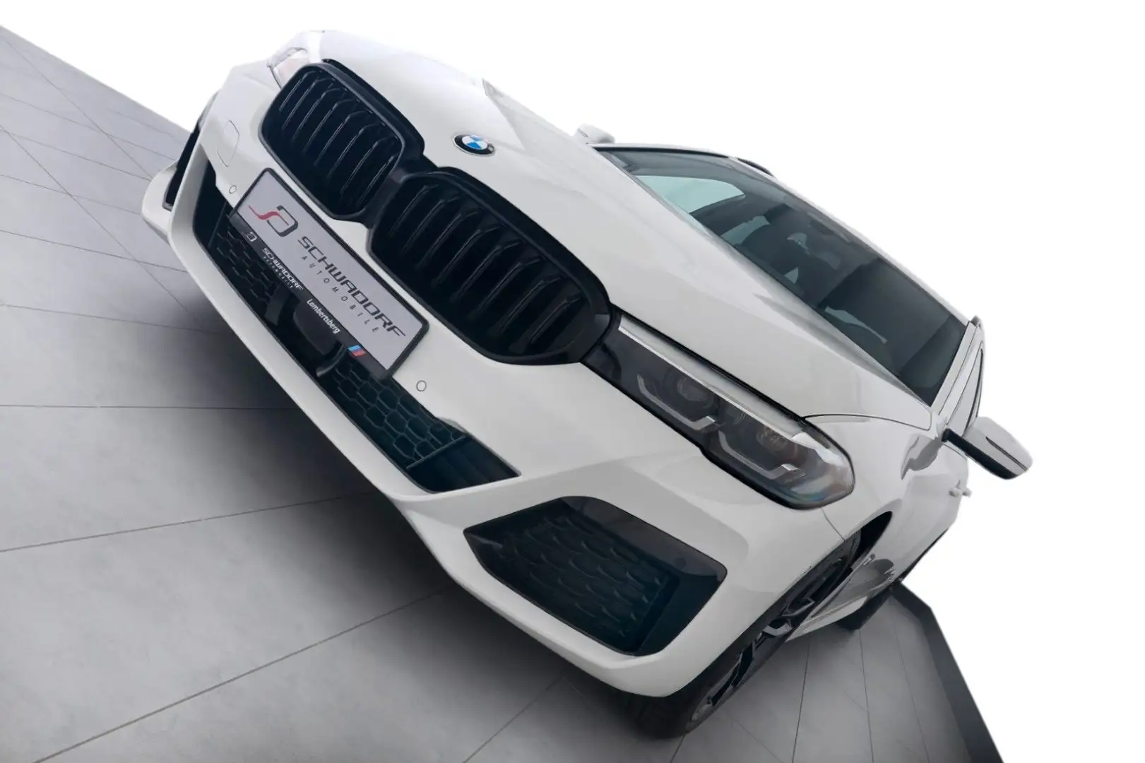 BMW 540 i xDrive Touring M Sport STHZ ACC AHK 1.Hand Blanc - 2
