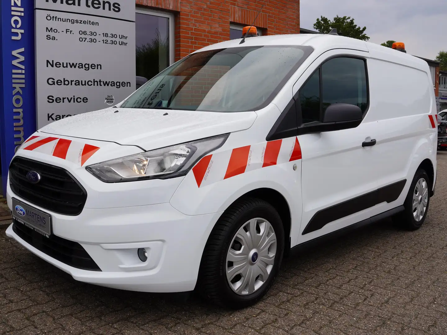 Ford Transit Connect Kasten Trend 1,0 Ecoboost | AHK, Standheizung Weiß - 1