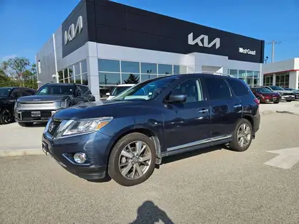 Blue 2015 Nissan Pathfinder SUV / Crossover Four-Wheel Drive Automatic