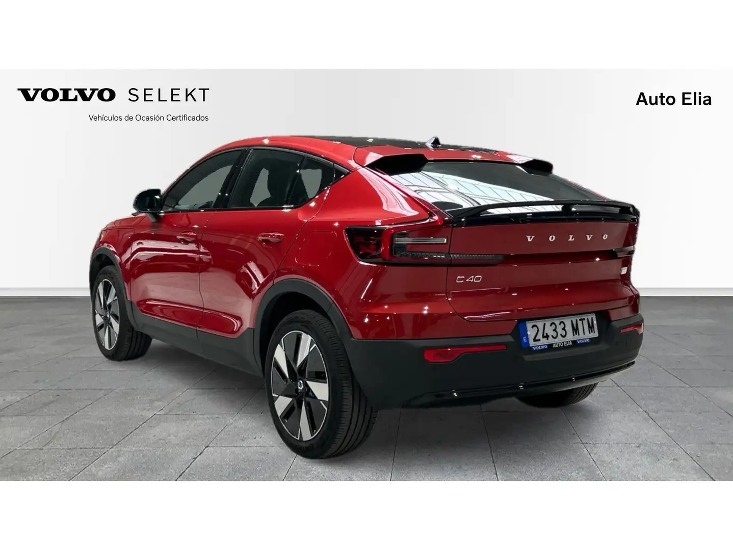 Volvo C40 Recharge Single Extended Range Eléctrico Plus Rojo - 2