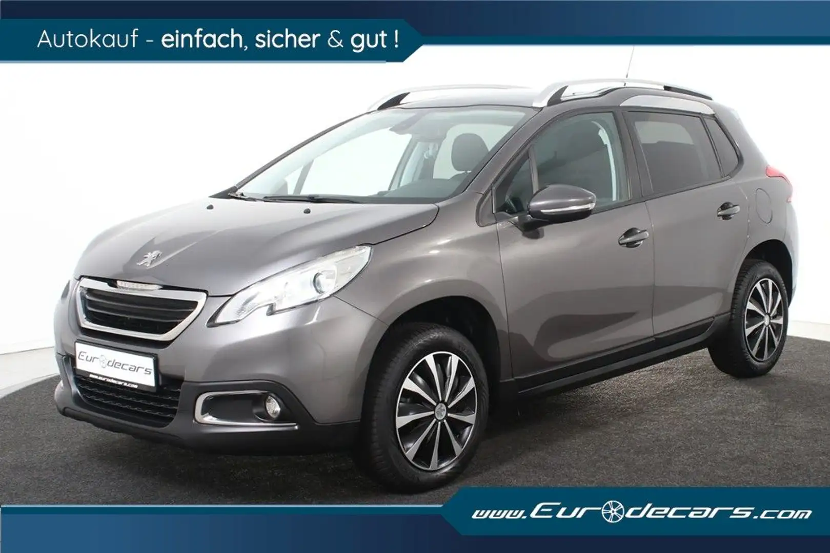 Peugeot 2008 Allure 110 *Navi*Pano.*Park ass.* Gris - 1
