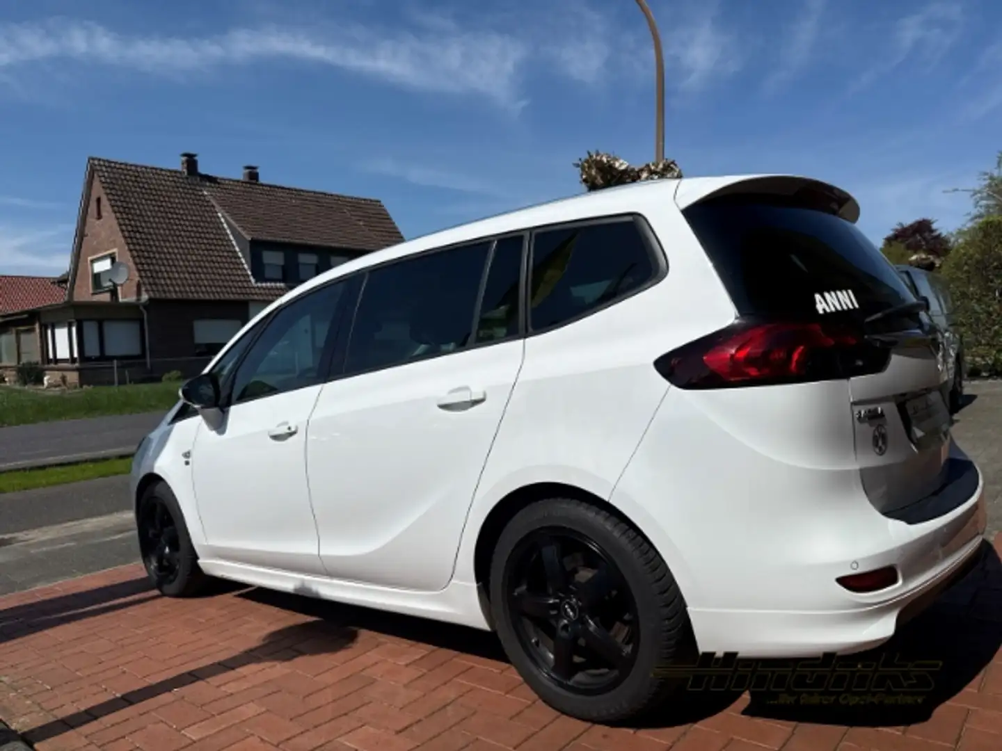 Opel Zafira Tourer -C- 1.4Turbo Style OPC-Paket Navi Bi-Xenon abn. AH Белый - 2