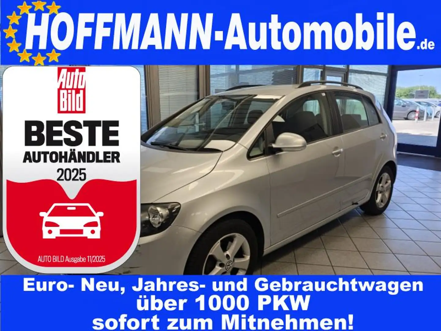 Volkswagen Golf Plus Gümüş rengi - 1