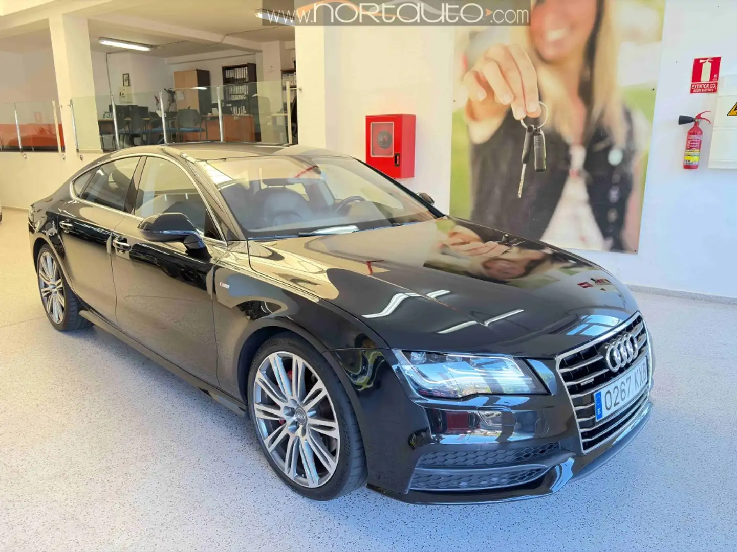 Audi A7 Sportback 3.0BiTDI S line quattro edition Tiptroni Noir - 1