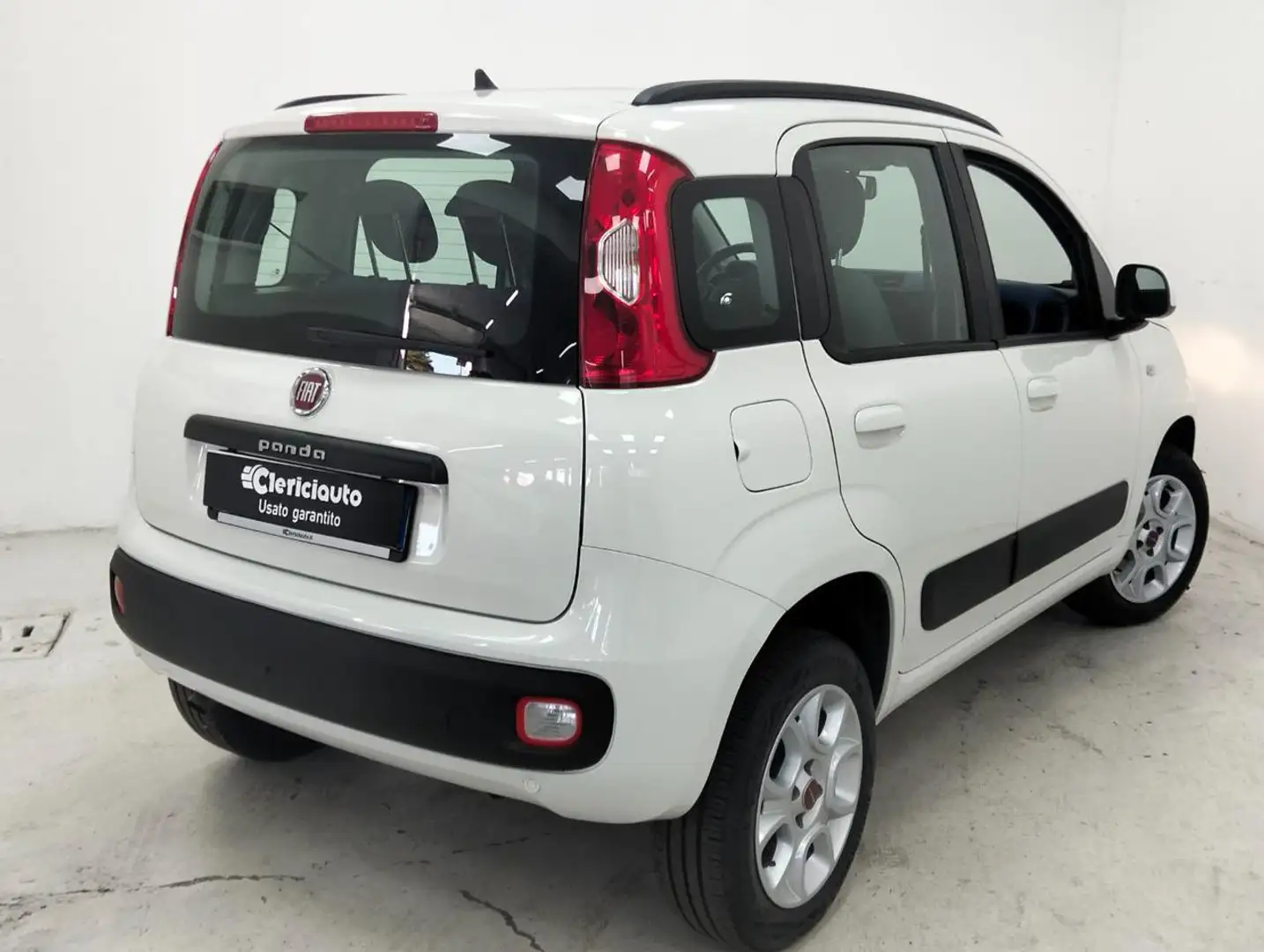 Fiat Panda 0.9 TwinAir Turbo Natural Power Lounge Blanc - 2