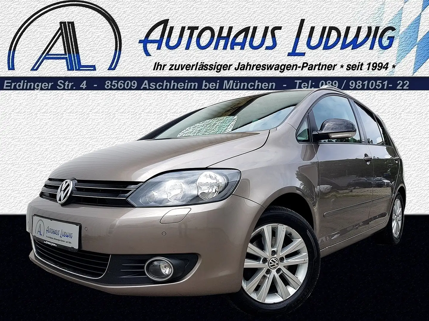 Volkswagen Golf Plus 2.0 TDI DPF Style*1.Hd*VW-Scheckheftgepfl.*SR+WR Marrón - 1