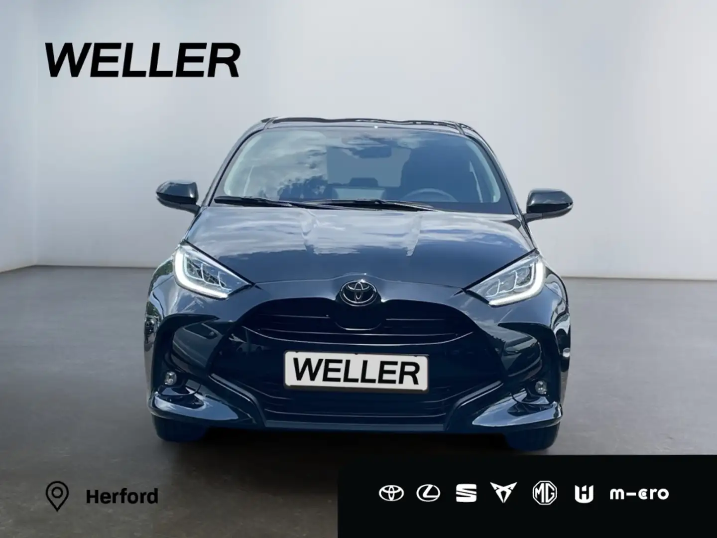 Toyota Yaris Hybrid 116 1.5 Teamplayer *LED*CarPlay*CAM* Schwarz - 2