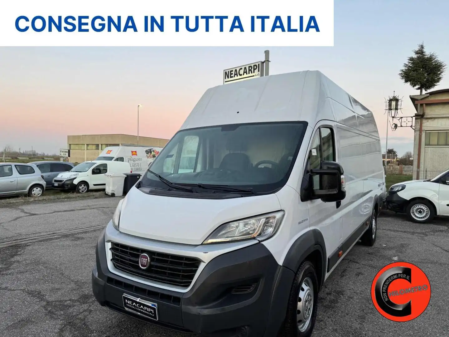 Fiat Ducato 35 MAXI L4-H3 2.3 MJT 130 CV E6B SUPERALTO-CLIMA- Bianco - 1