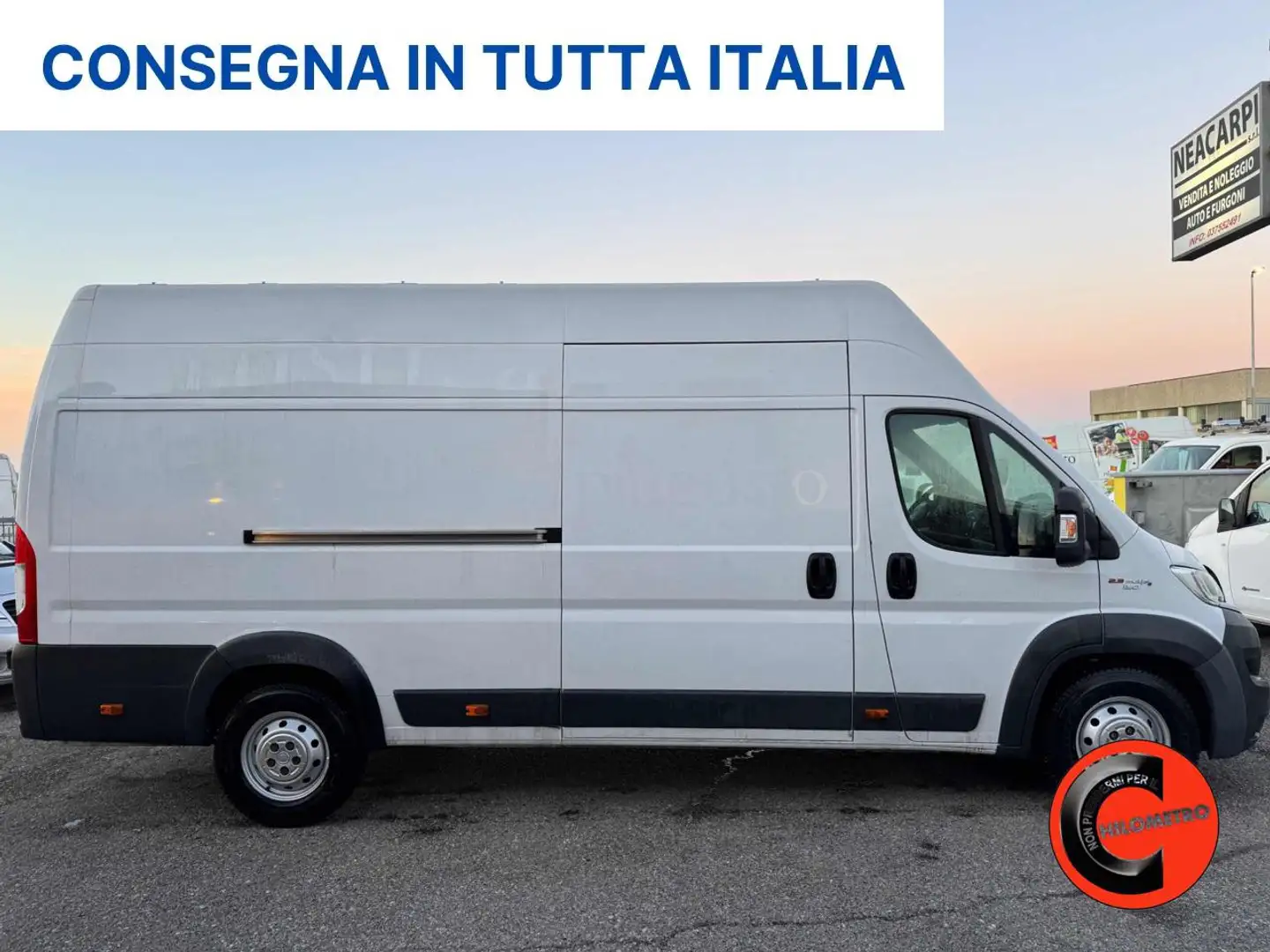 Fiat Ducato 35 MAXI L4-H3 2.3 MJT 130 CV E6B SUPERALTO-CLIMA- Bianco - 2