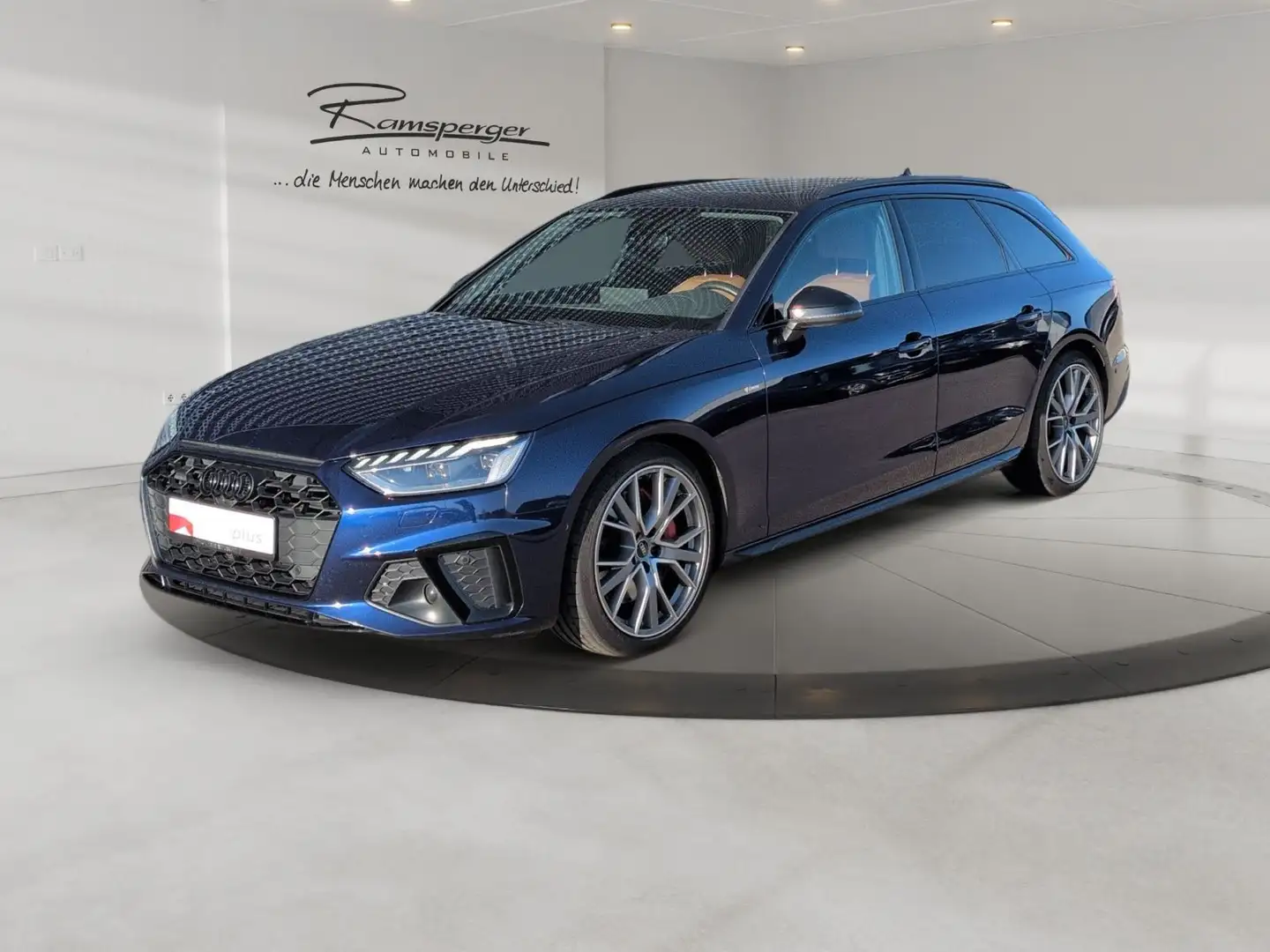 Audi A4 S line 50 TDI quat. Matrix Pano B&O Blau - 2