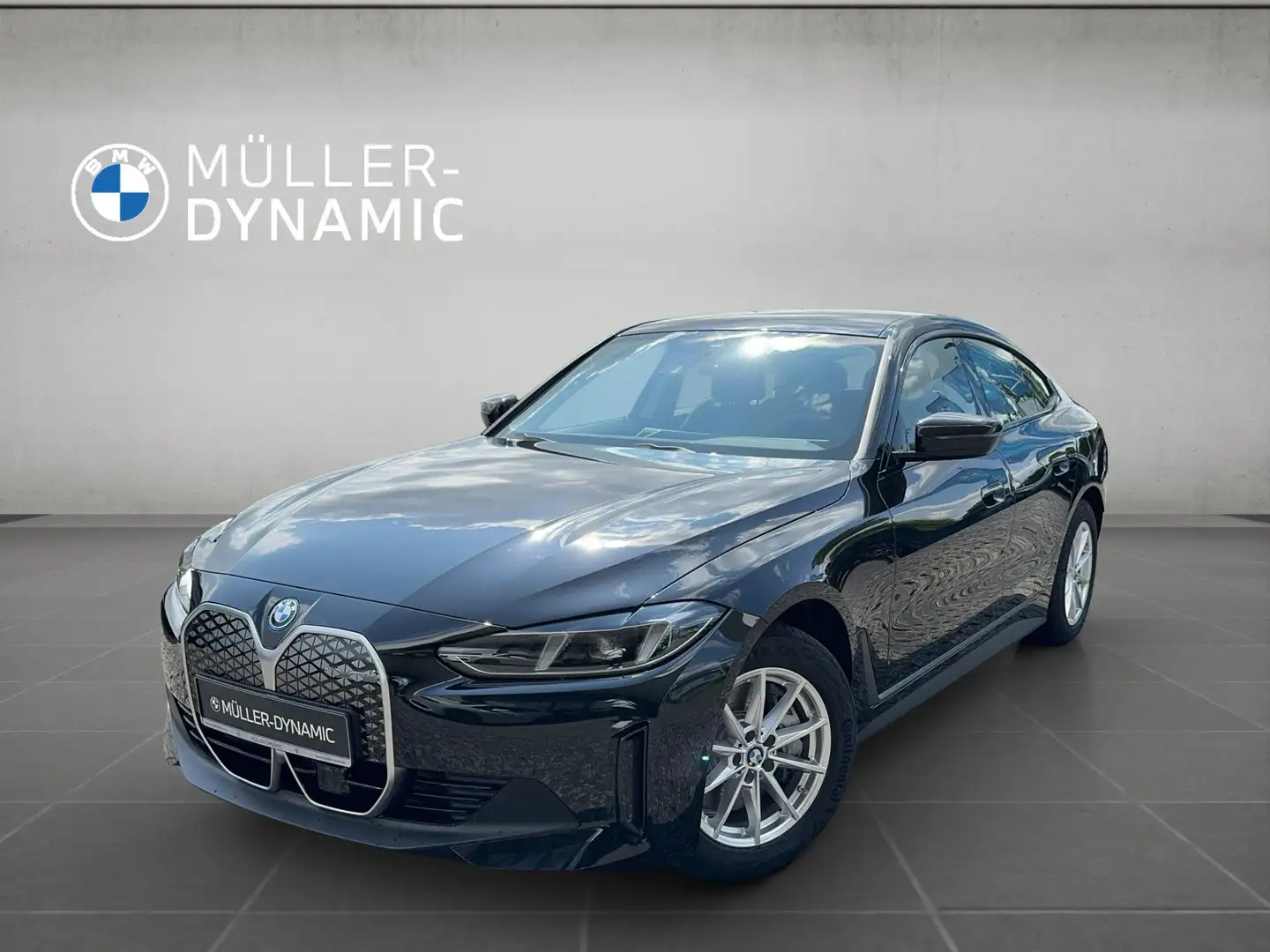 BMW i4 eDrive35 GRAN COUPÈ RÜCLFAHR KLIMAAUTO TEMPOMAT VI Schwarz - 1