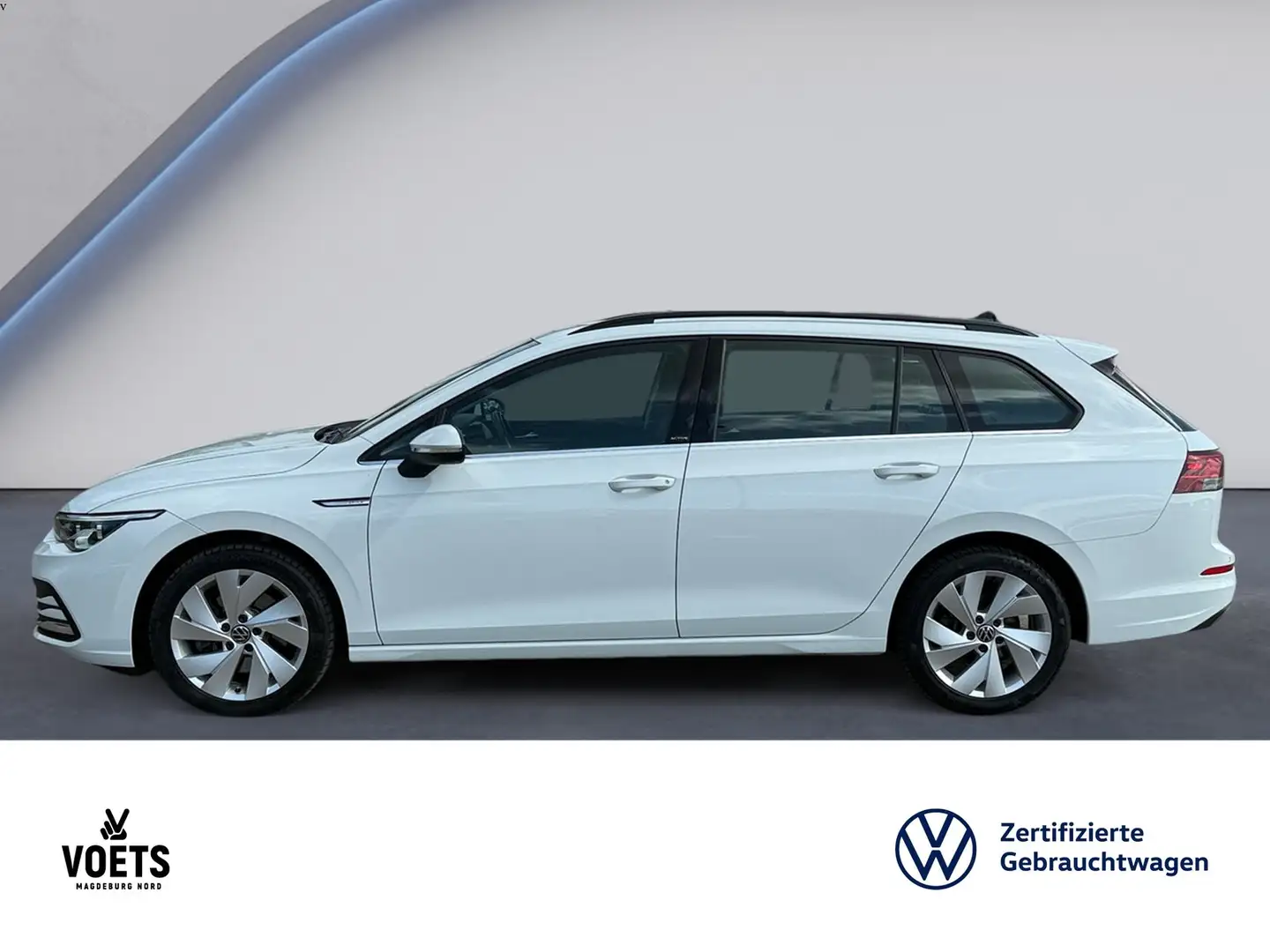 Volkswagen Golf VIII Variant 2.0TDI STYLE DSG AHK+LED+Navi Weiß - 2
