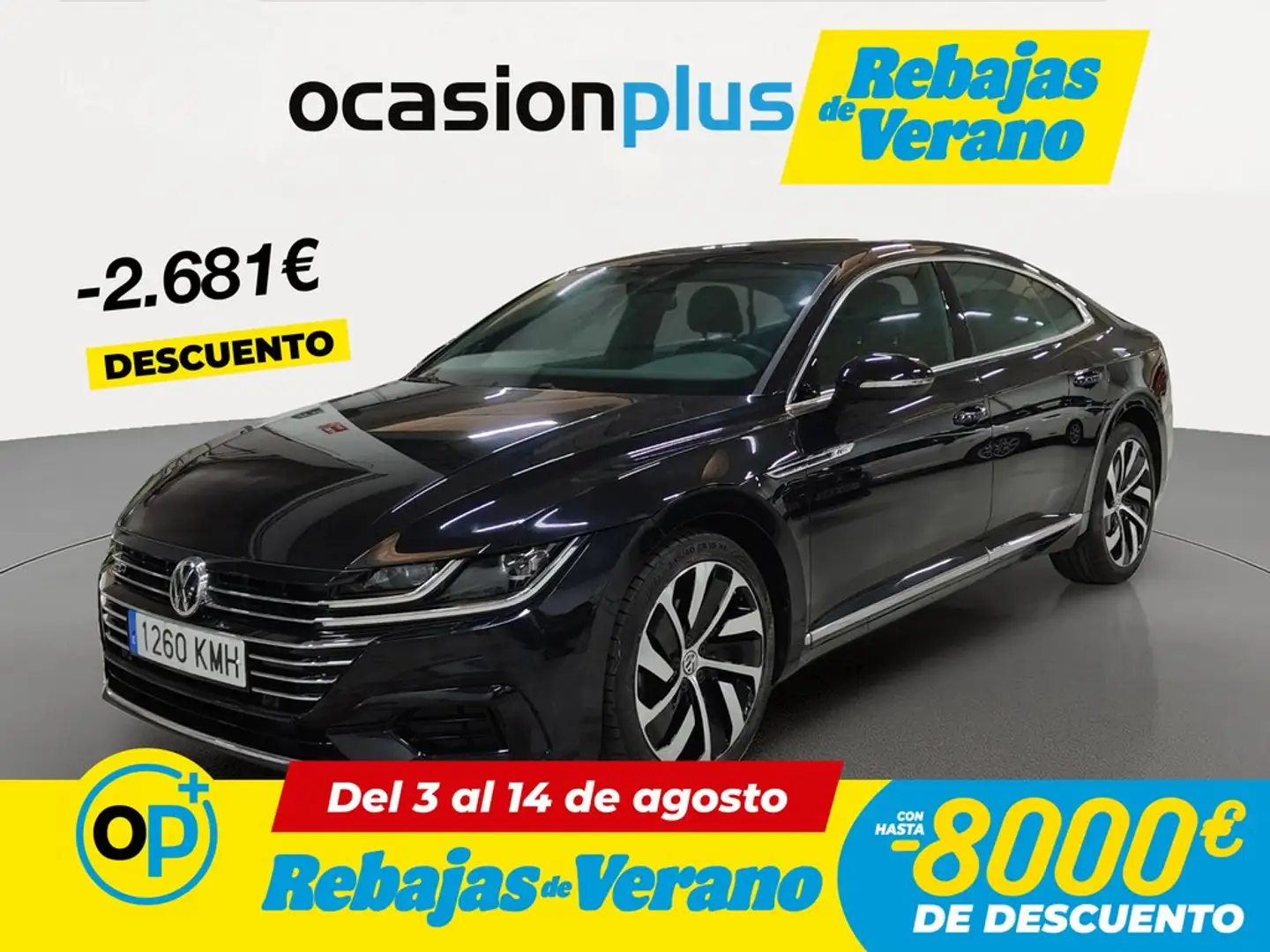 Volkswagen Arteon 2.0TDI R-Line DSG7 110kW Negro - 1