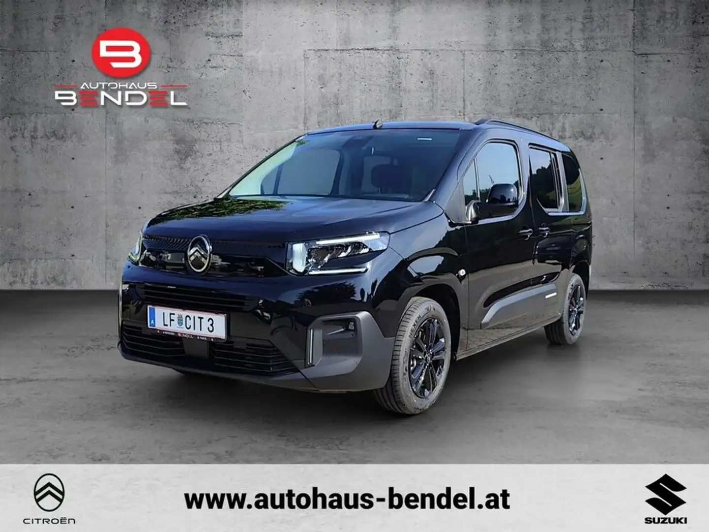 Citroen Berlingo Plus M Schwarz - 1