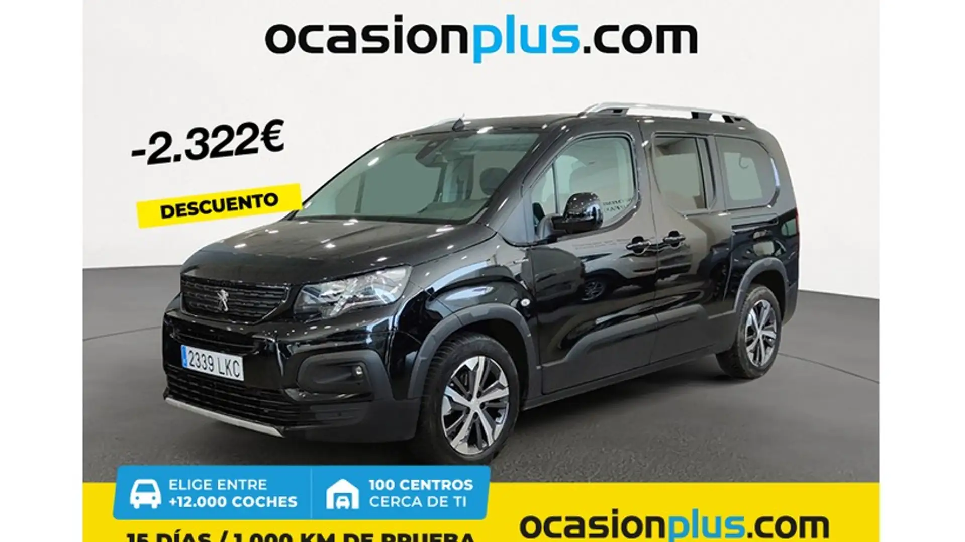 Peugeot Rifter 1.5BlueHDi S&S Long GT Line EAT8 130 Negro - 1