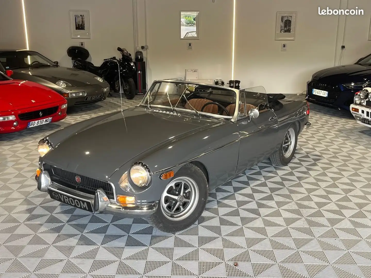 MG MGB B cabriolet Сірий - 2