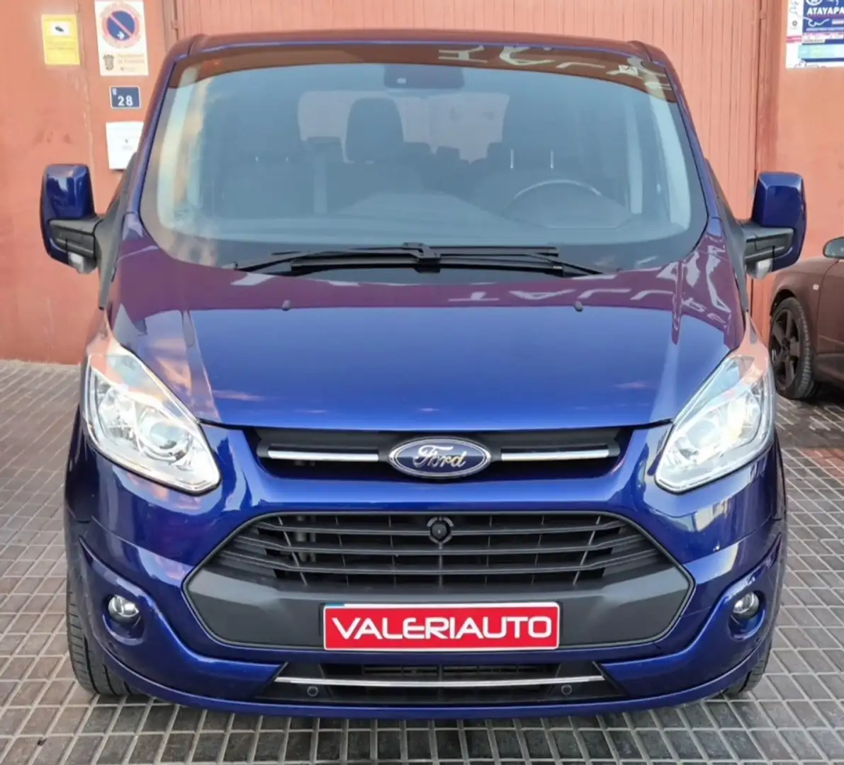 Ford Tourneo Custom 2.0TDCI Titanium 170 Bleu - 2