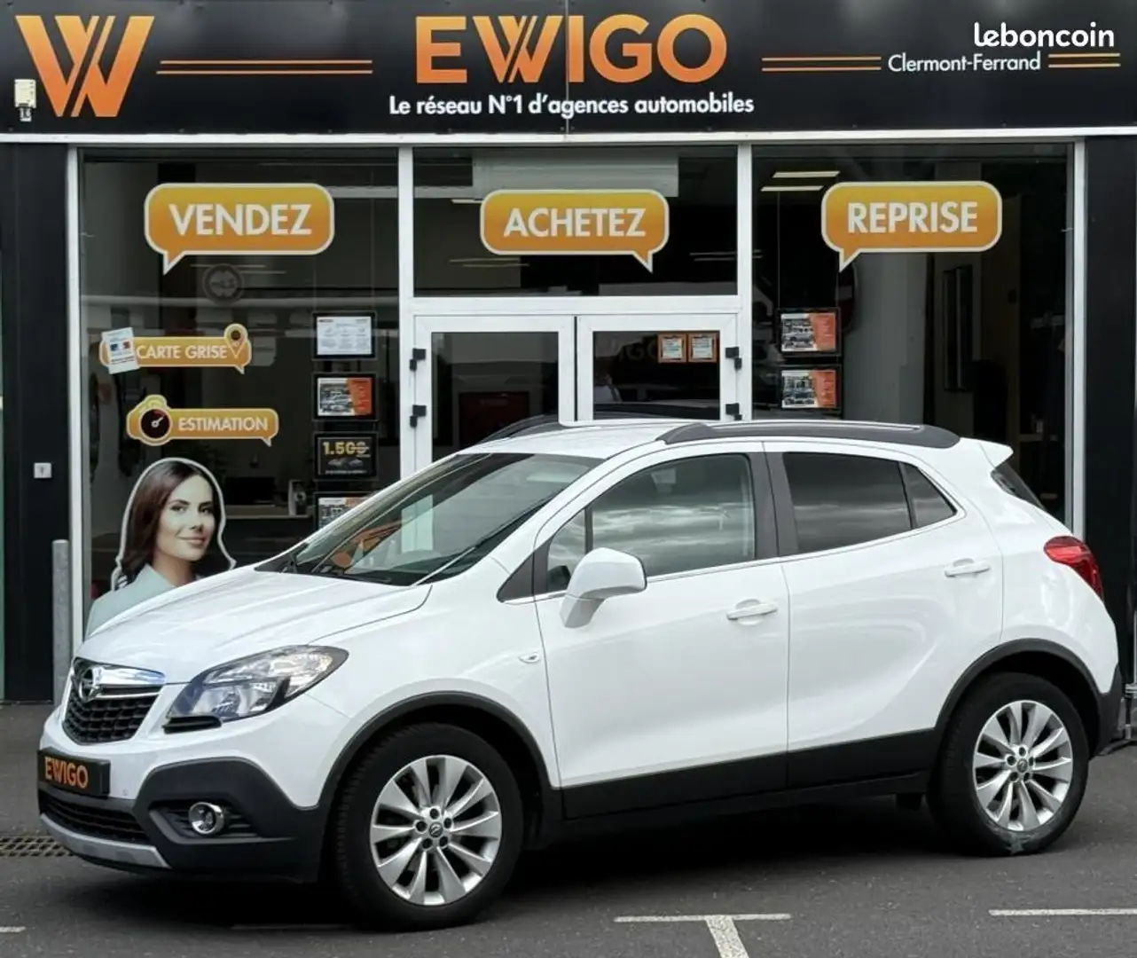 Opel Mokka 1.6 CDTI 110 ECOFLEX COSMO 4X2 START-STOP Blanc - 1