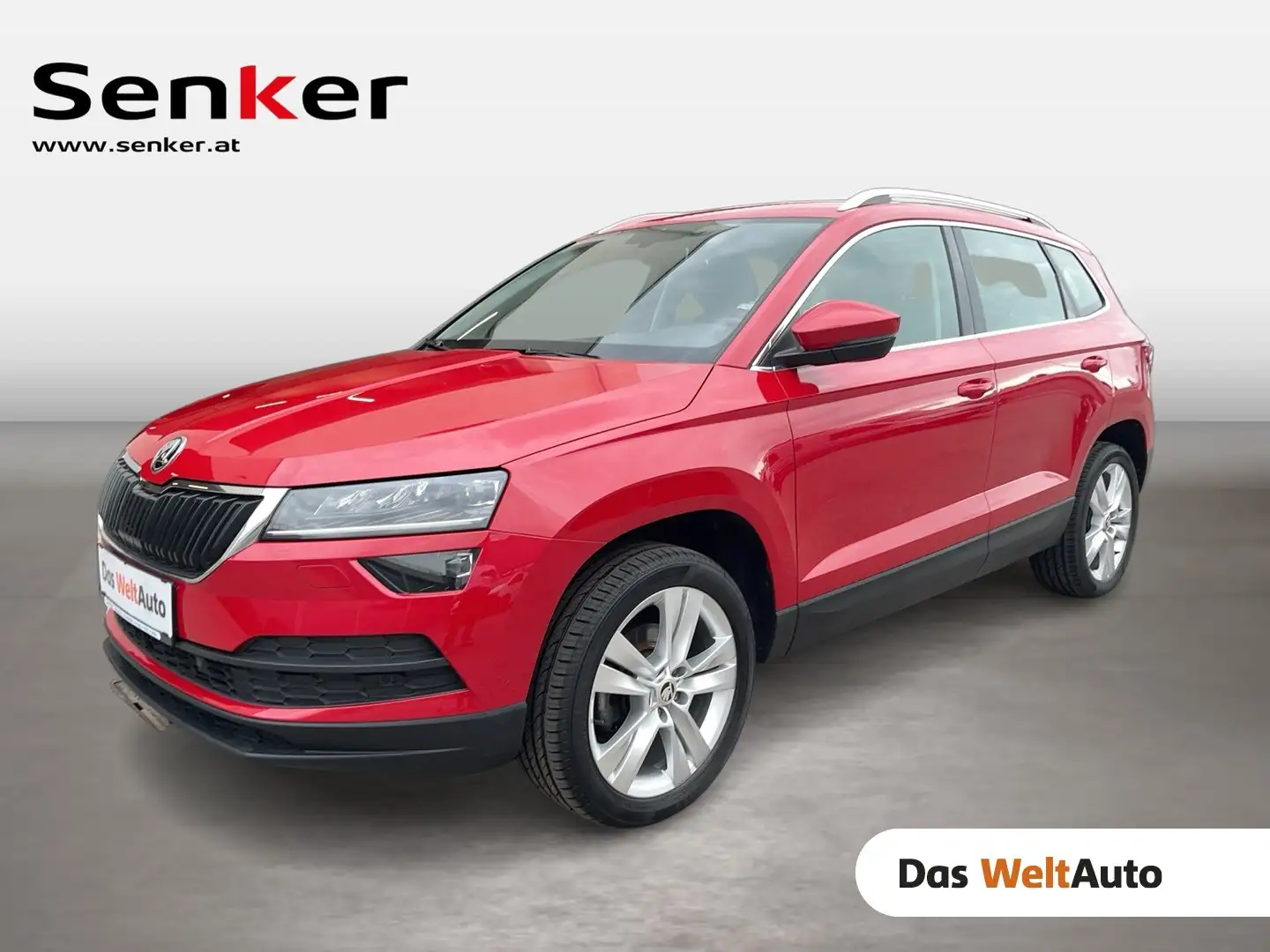 Skoda Karoq Style 125 TSI ACT Rot - 1