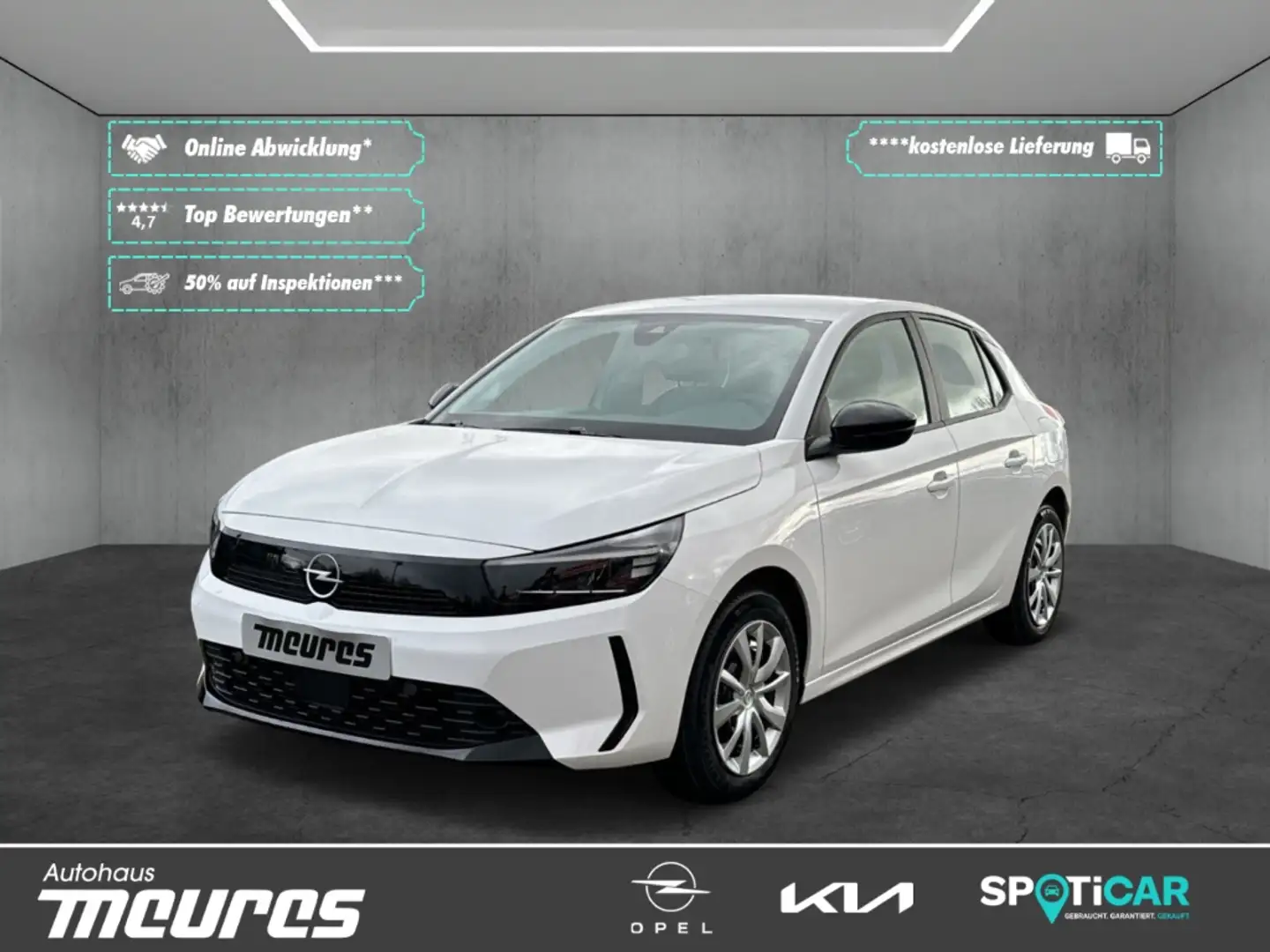 Opel Corsa F 1.2 Facelift *SOFORT VERFÜGBAR* Weiß - 2