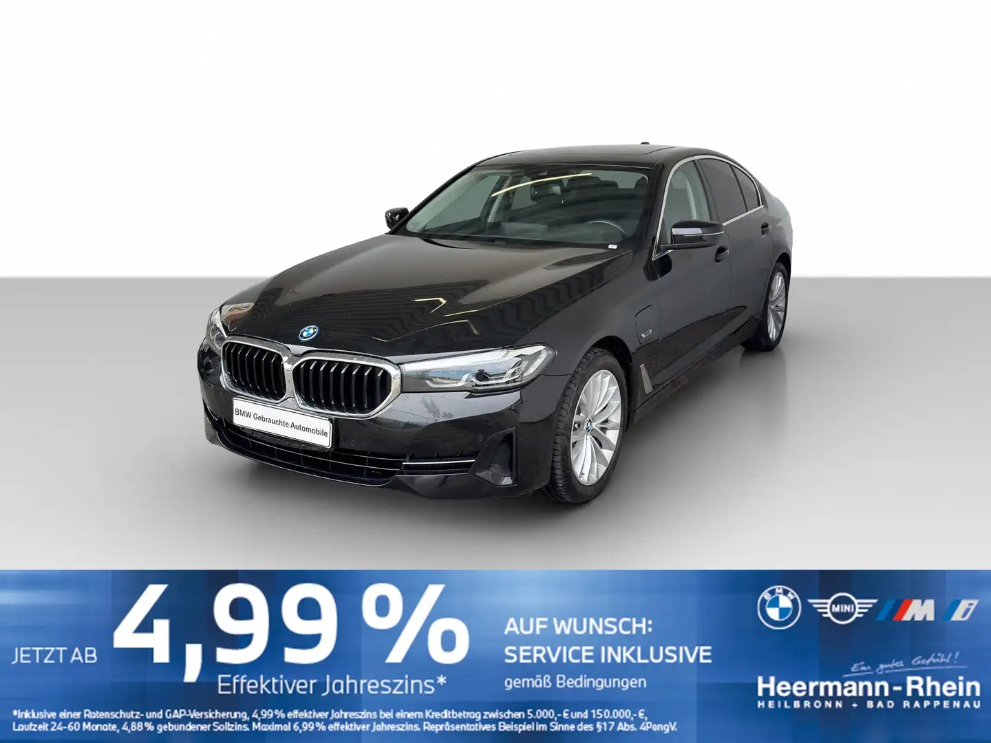 BMW 520 e Lim. LiveCock.DriveAss.GSD.ParkAss.SHZ.DAB Noir - 2