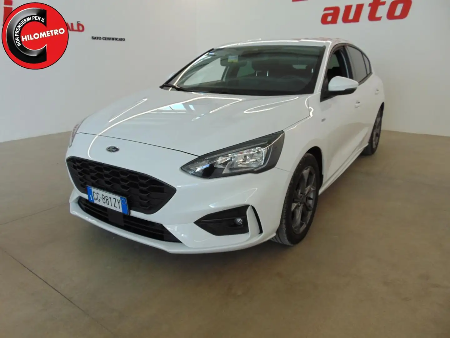 Ford Focus 1.0 EcoBoost 125 CV 5p. ST-Line Bianco - 1