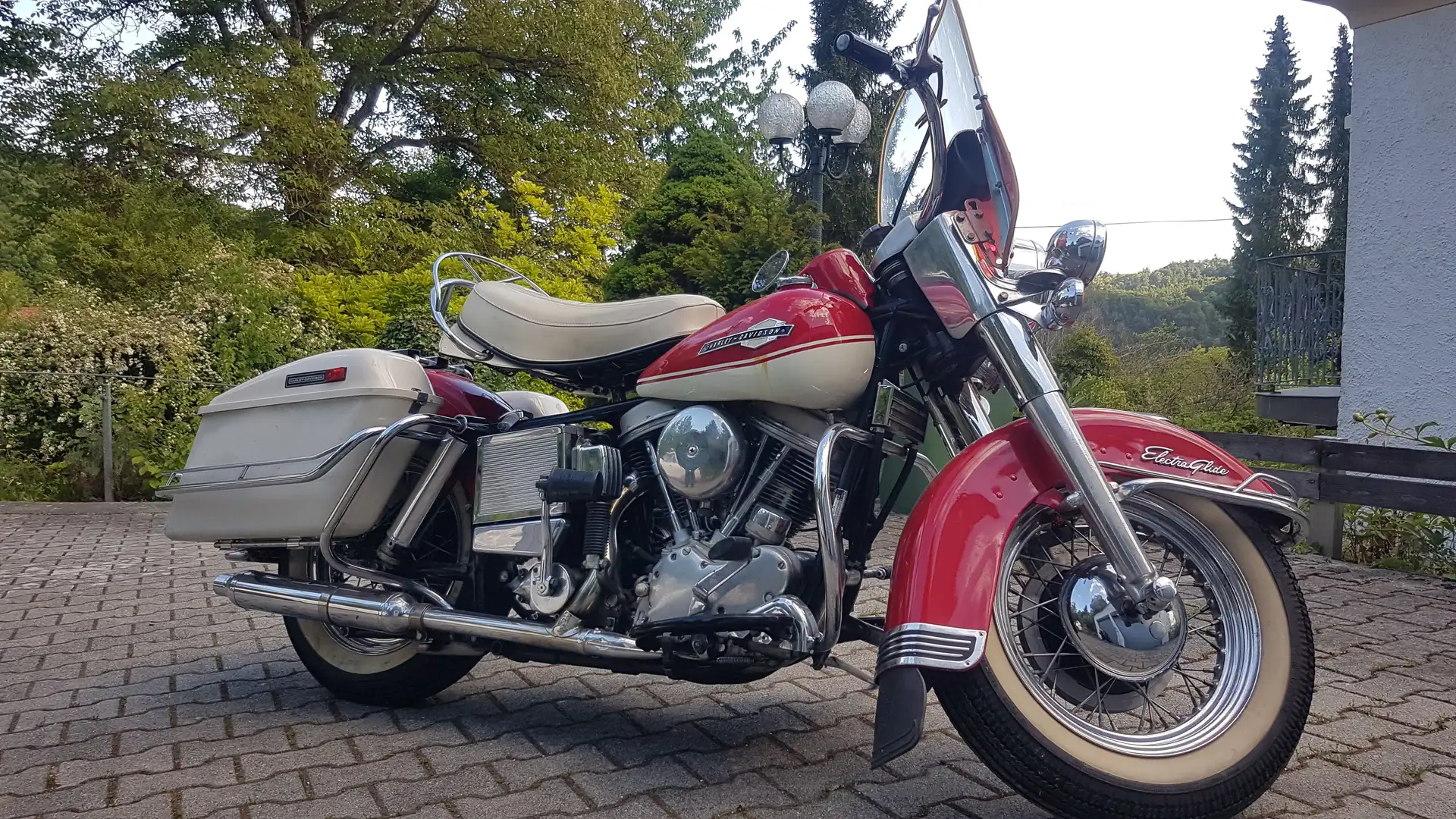 Harley-Davidson Electra Glide Rojo - 1
