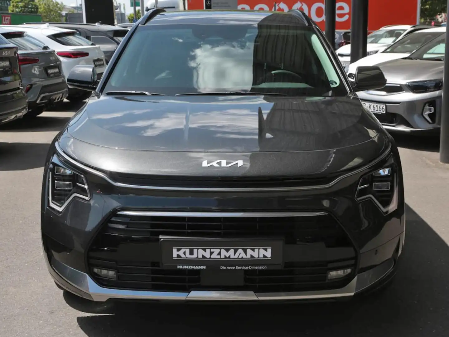 Kia Niro 1.6 HEV DCT Vision Navi Kamera Lenkradhzg Grijs - 2