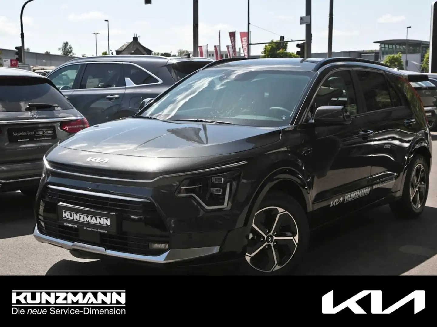Kia Niro 1.6 HEV DCT Vision Navi Kamera Lenkradhzg Grijs - 1