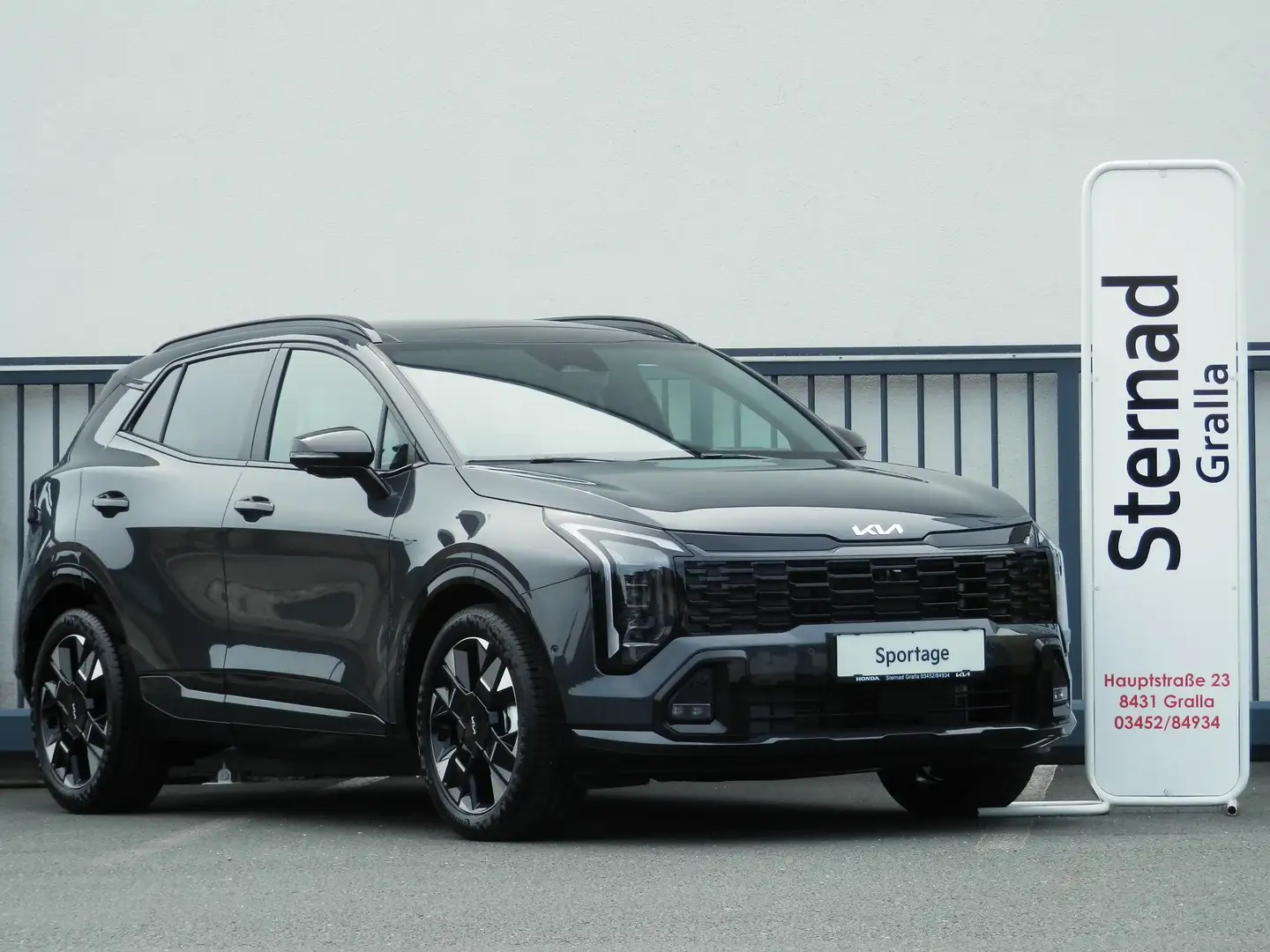 Kia Sportage 1,6 TGDI GT-Line AWD DCT GT-Line & SD Grau - 1