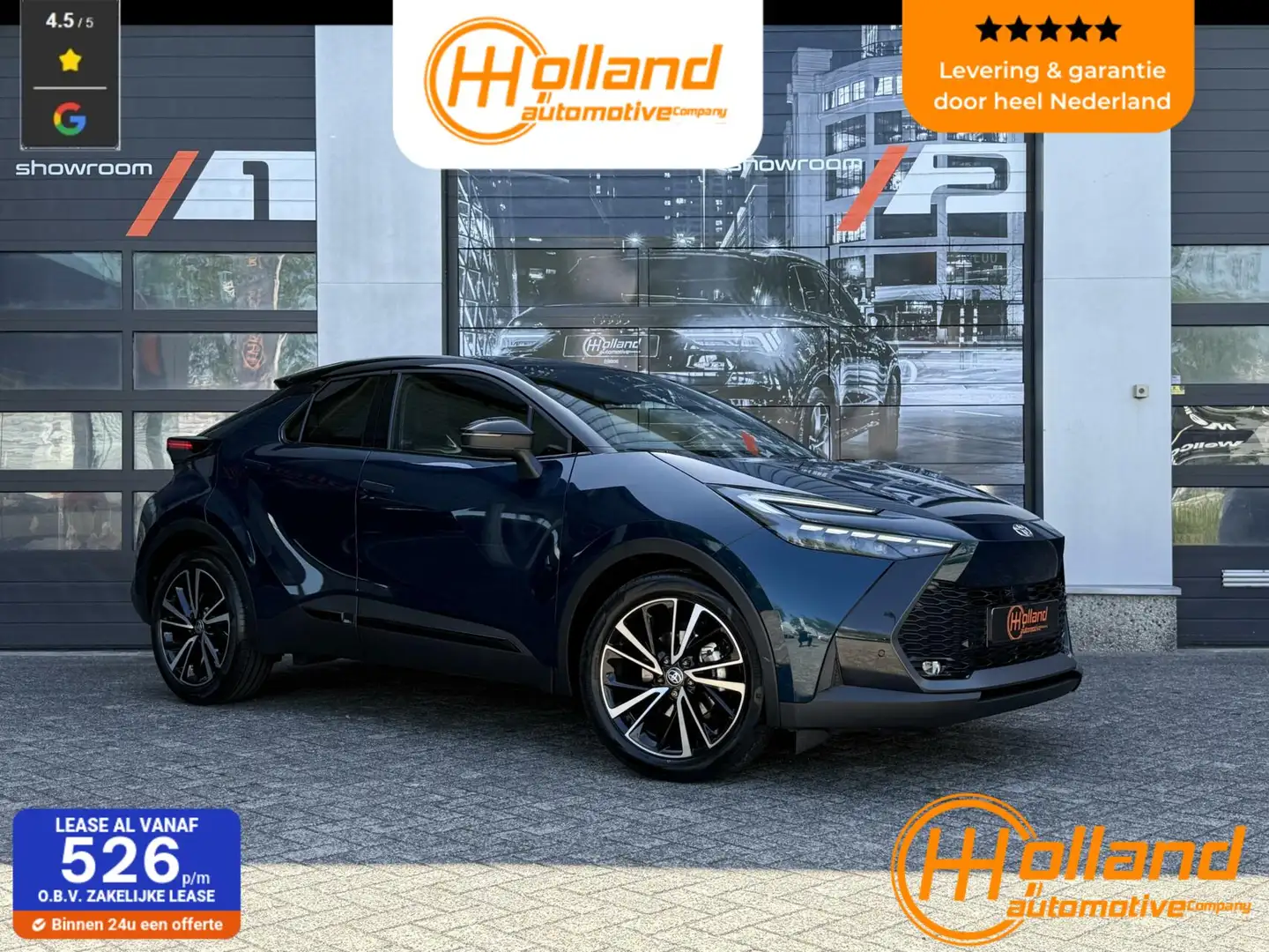 Toyota C-HR 1.8 Hybrid 140 Executive|JBL|ACC|PANO Azul - 1
