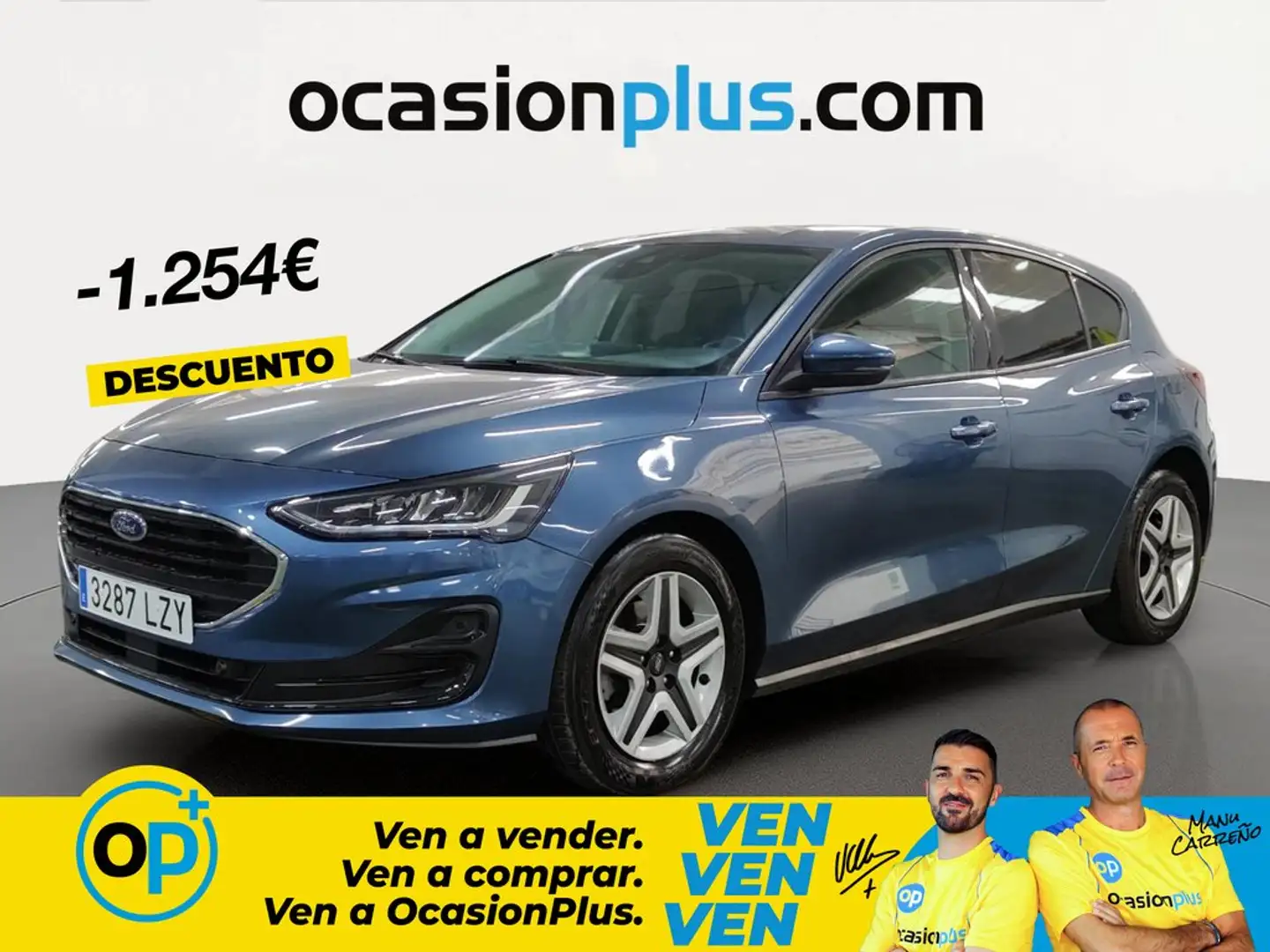 Ford Focus 1.5 Ecoblue Trend+ 120 Aut. Azul - 1