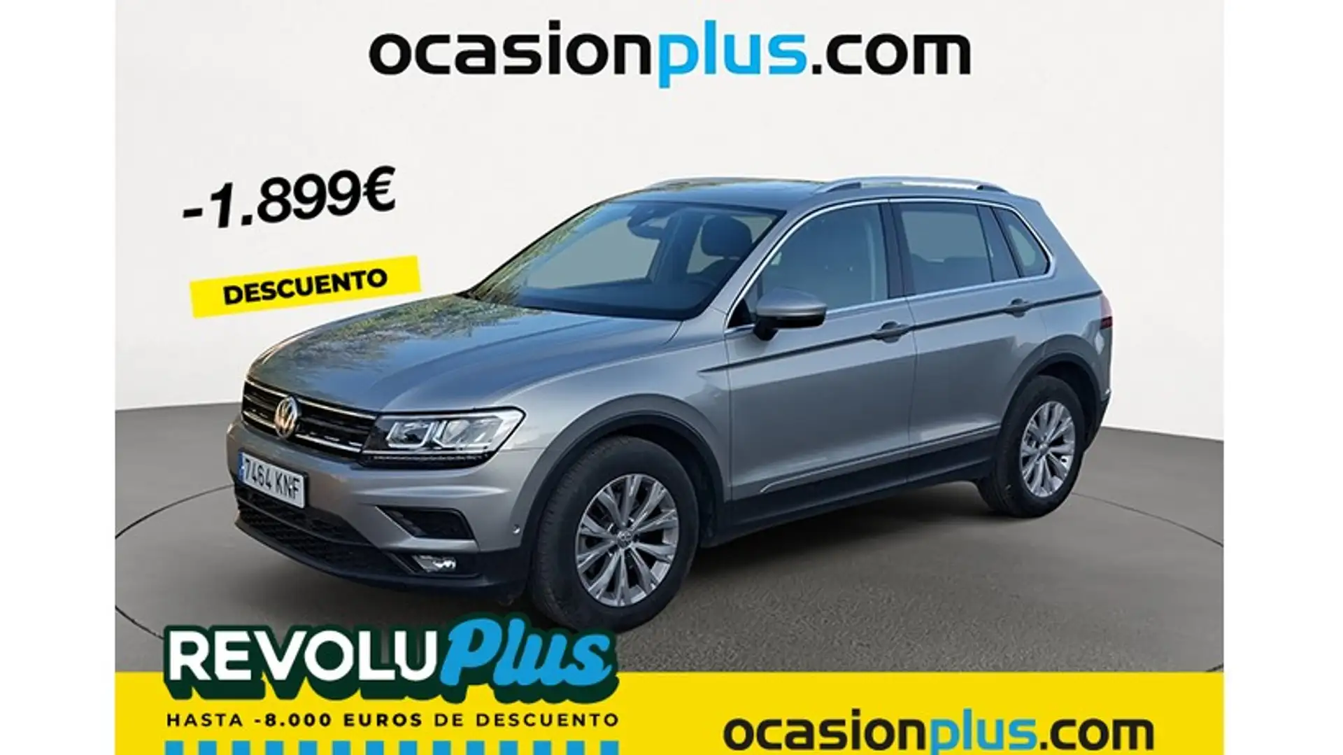 Volkswagen Tiguan 1.4 TSI Tech&Go 92kW Plateado - 1