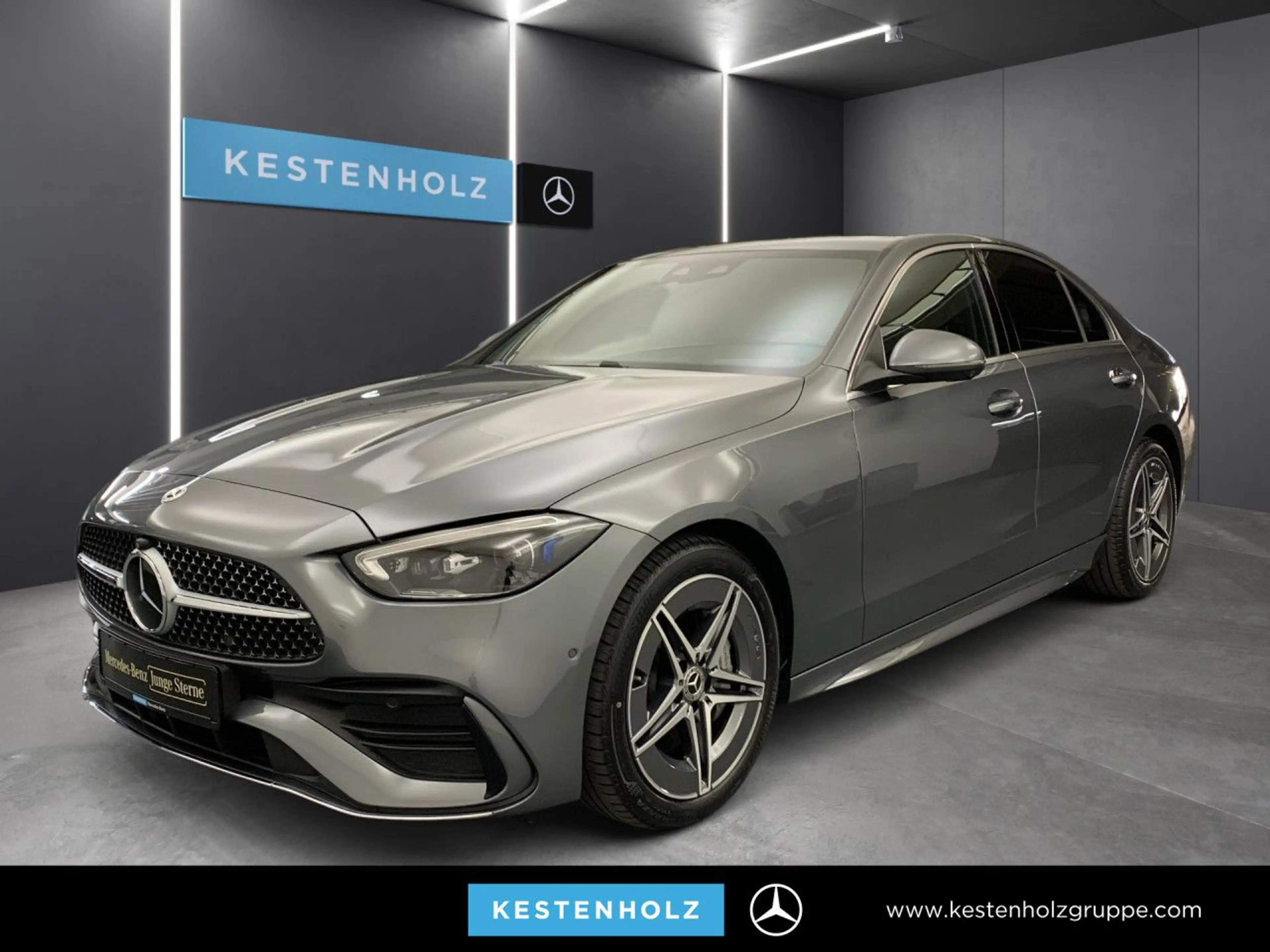 Mercedes-Benz C 220 d Edition AMG-Line Fahrass 360° Spurhalt-Ass