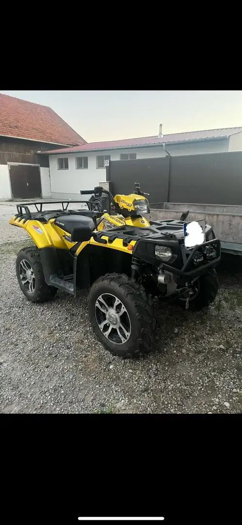 Polaris Sportsman 850 quad 4x4 anhängerkupplung Goud - 2