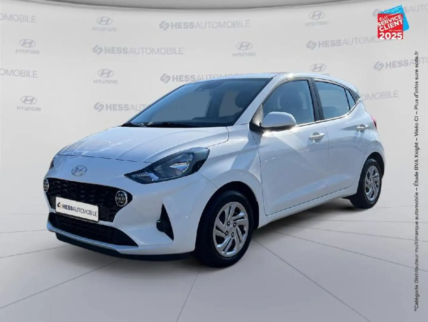 Hyundai i10 1.0 67ch ECO Intuitive Blanc - 1