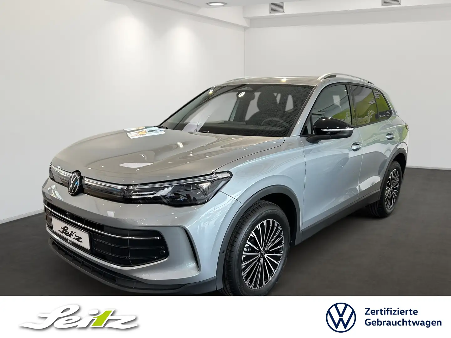 Volkswagen Tiguan 1.5 eTSI Goal *NAVI*KAMERA*LED*SITZH* Silber - 1