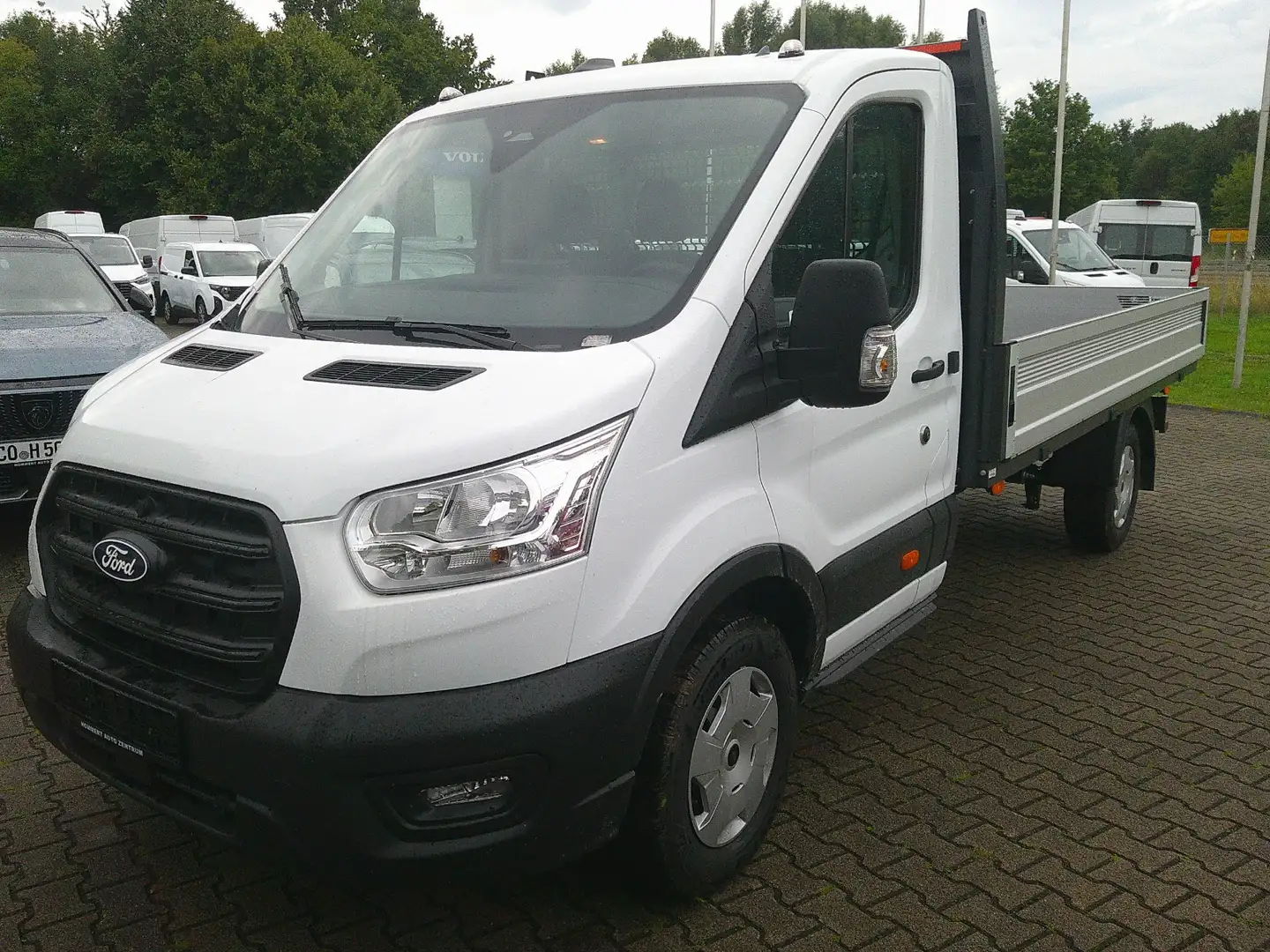 Ford Transit Pritsche EK 350 L3 Trend AHK*SHZ*KLIMA Wit - 2