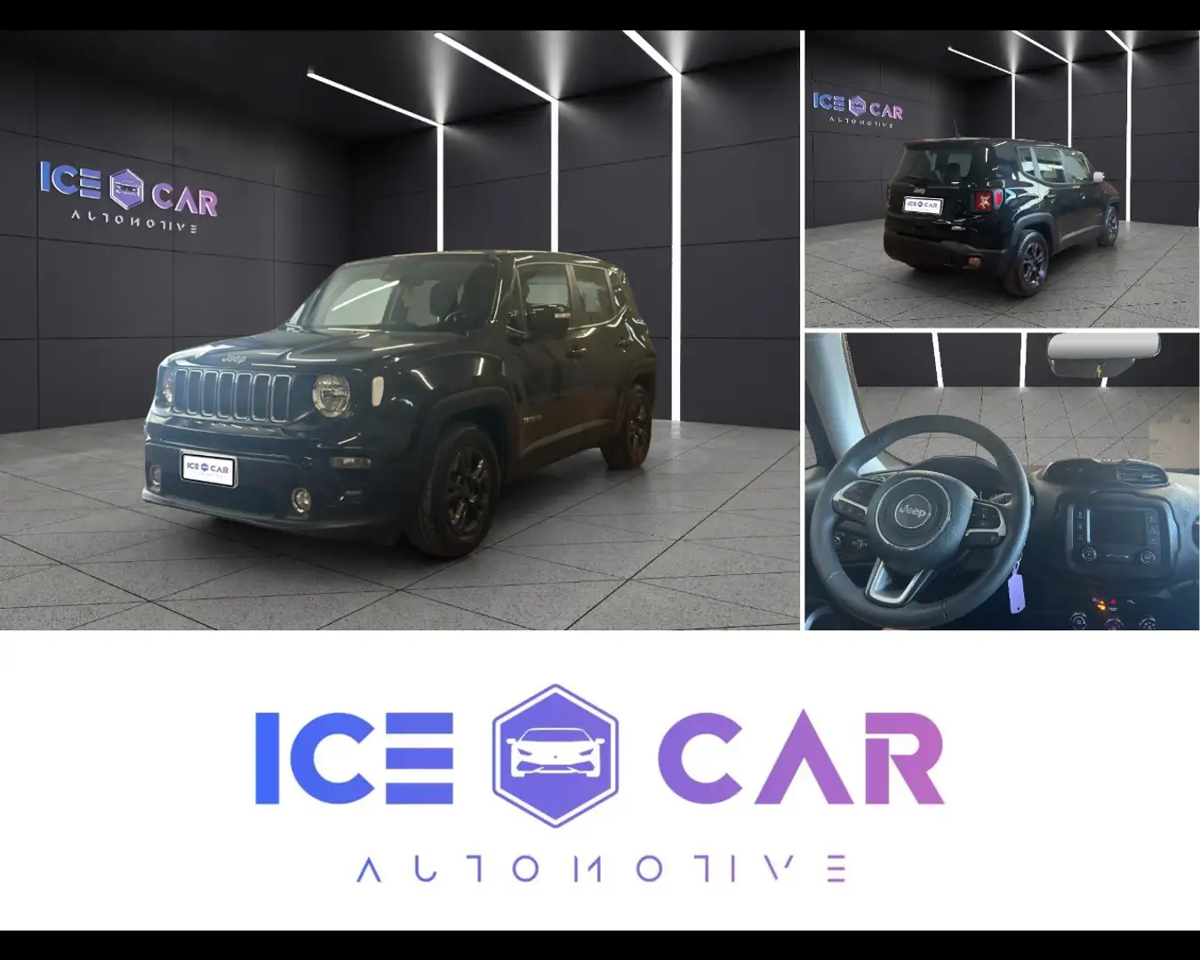 Jeep Renegade - Renegade 1.3 T4 DDCT Limited Zwart - 1