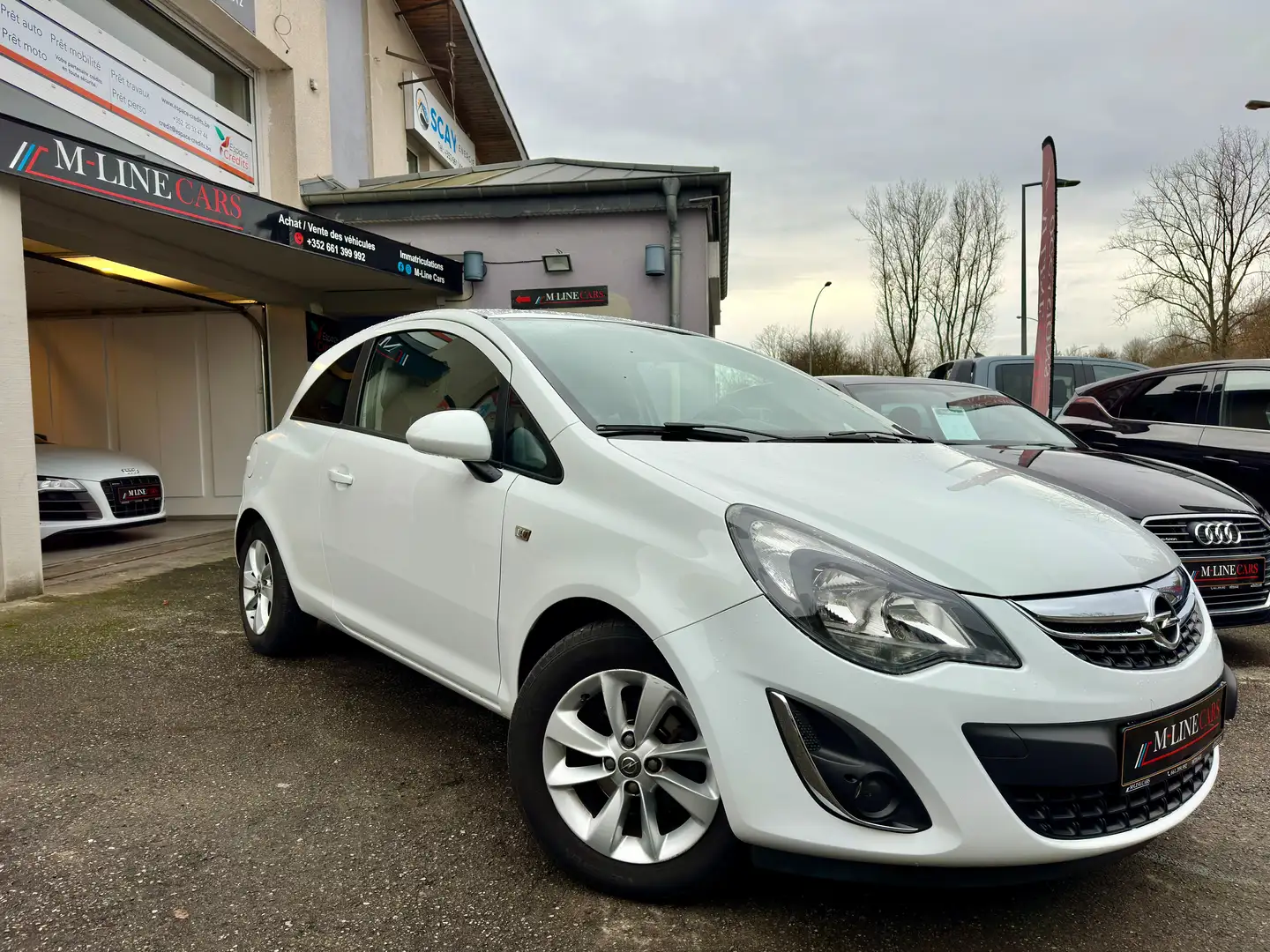 Opel Corsa 1.2i 86ch 3p Blanc - 1