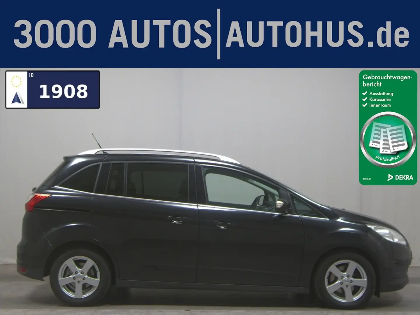 Ford Grand C-Max 2.0 TDCi Trend AHK PDC Shz Nero - 1