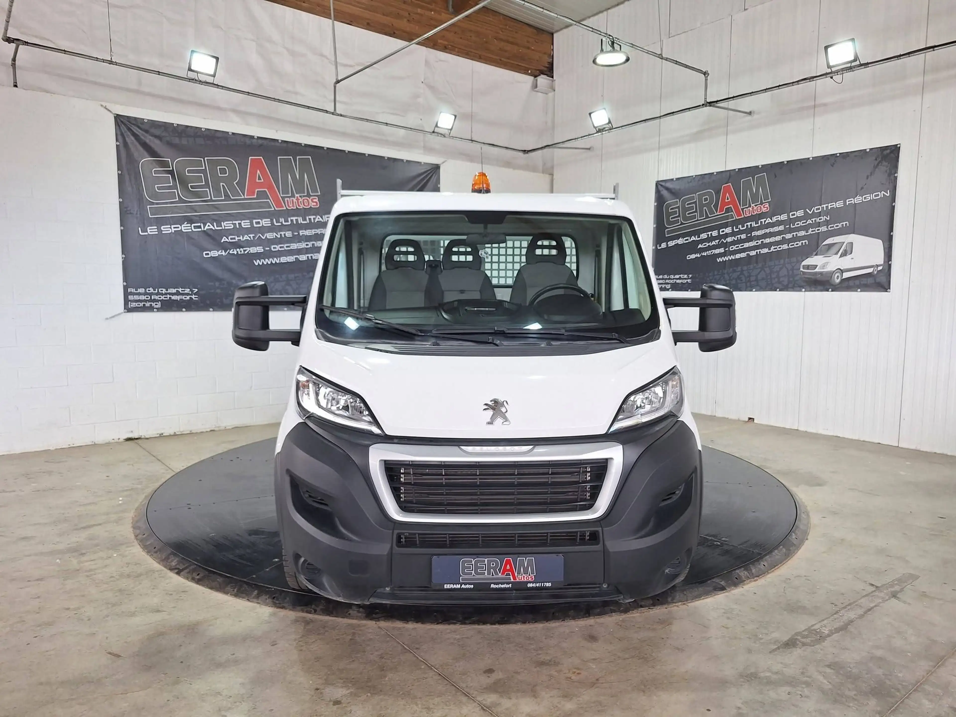 Peugeot Boxer plateau, benne basculante, 12 mois garantie, 1er propriétaire, carnet d'entretien — photo 9